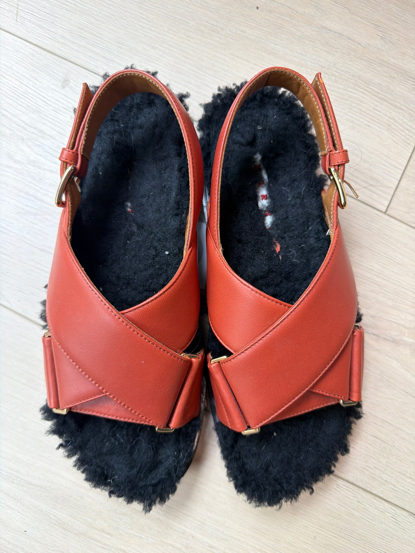 Marni 'Fussbett' Sandals ~ size 40.5