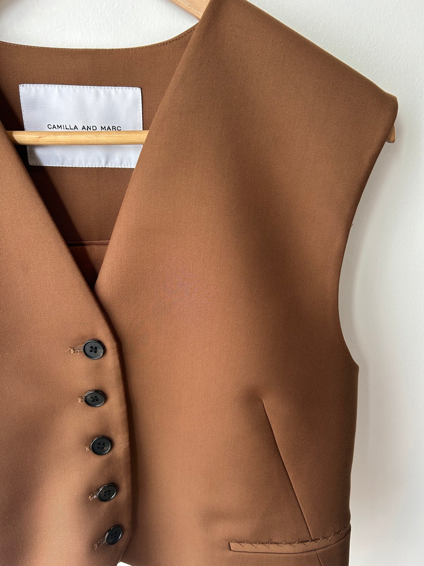 Camilla and Marc 'Harris' vest ~ size 10