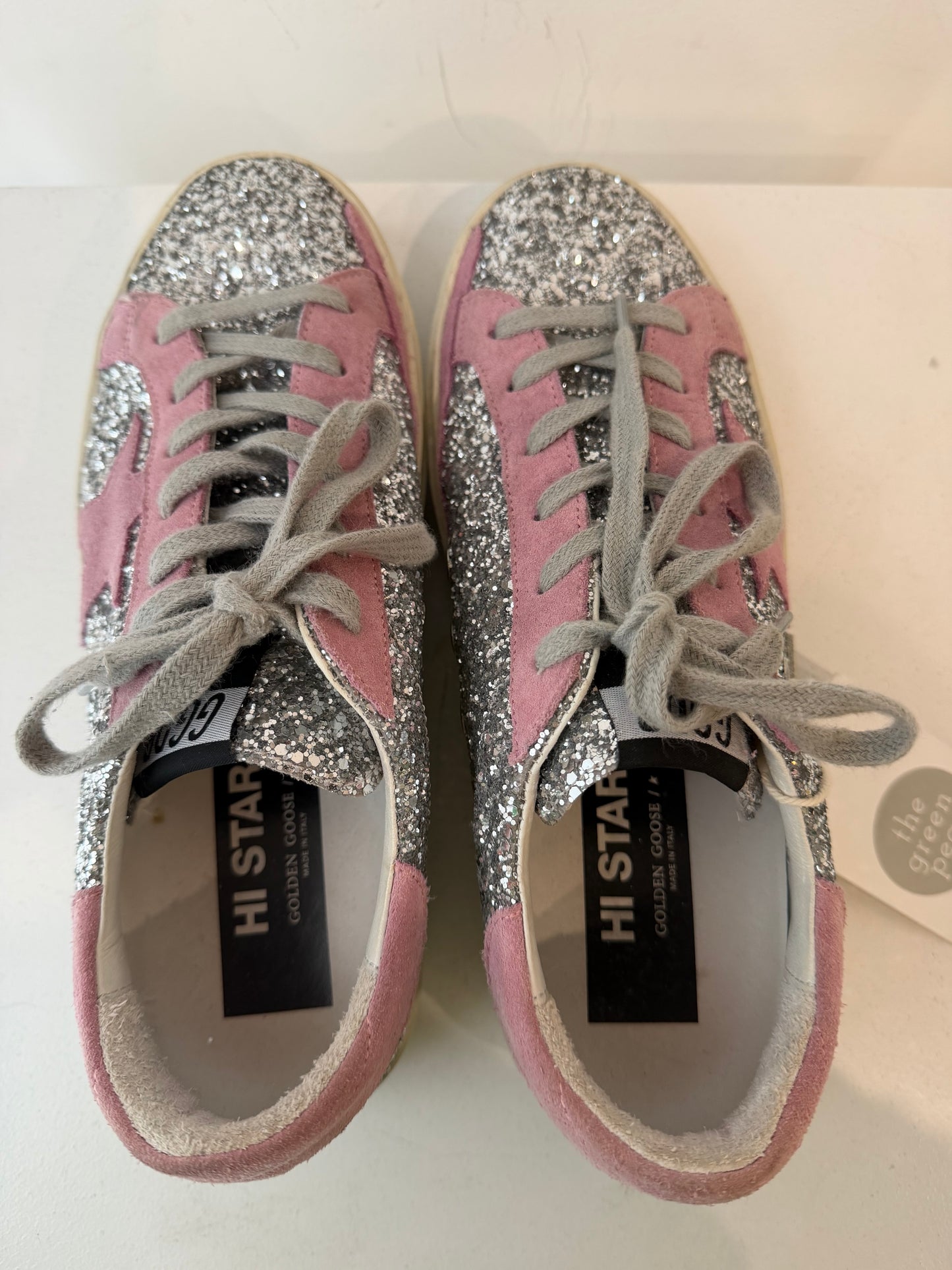Golden Goose 'Hi Star' Sneakers ~ size 39
