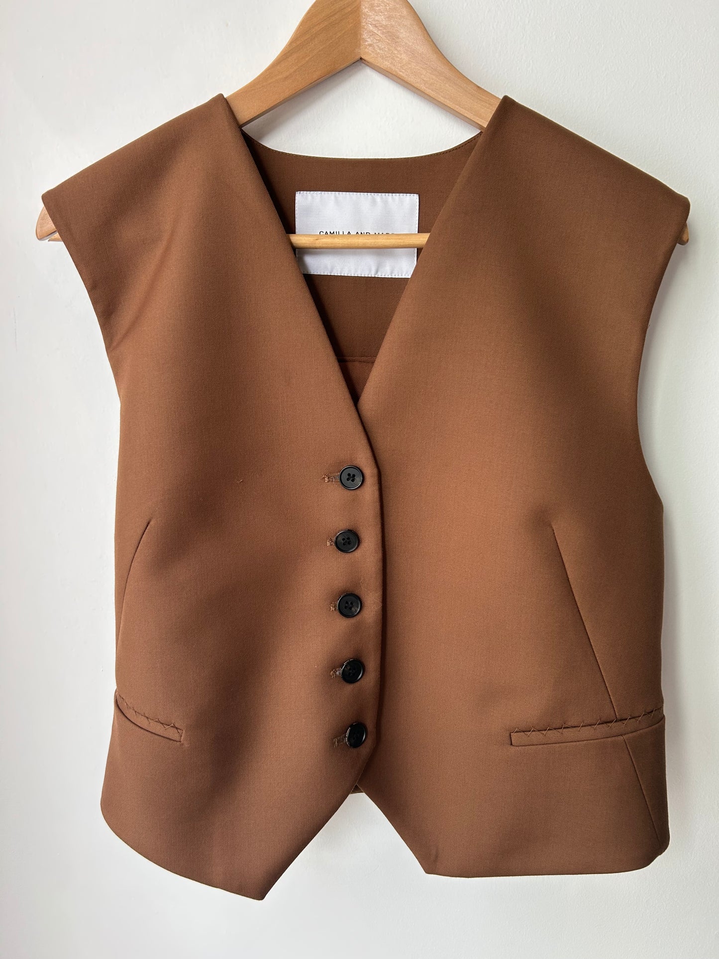 Camilla and Marc 'Harris' vest ~ size 10