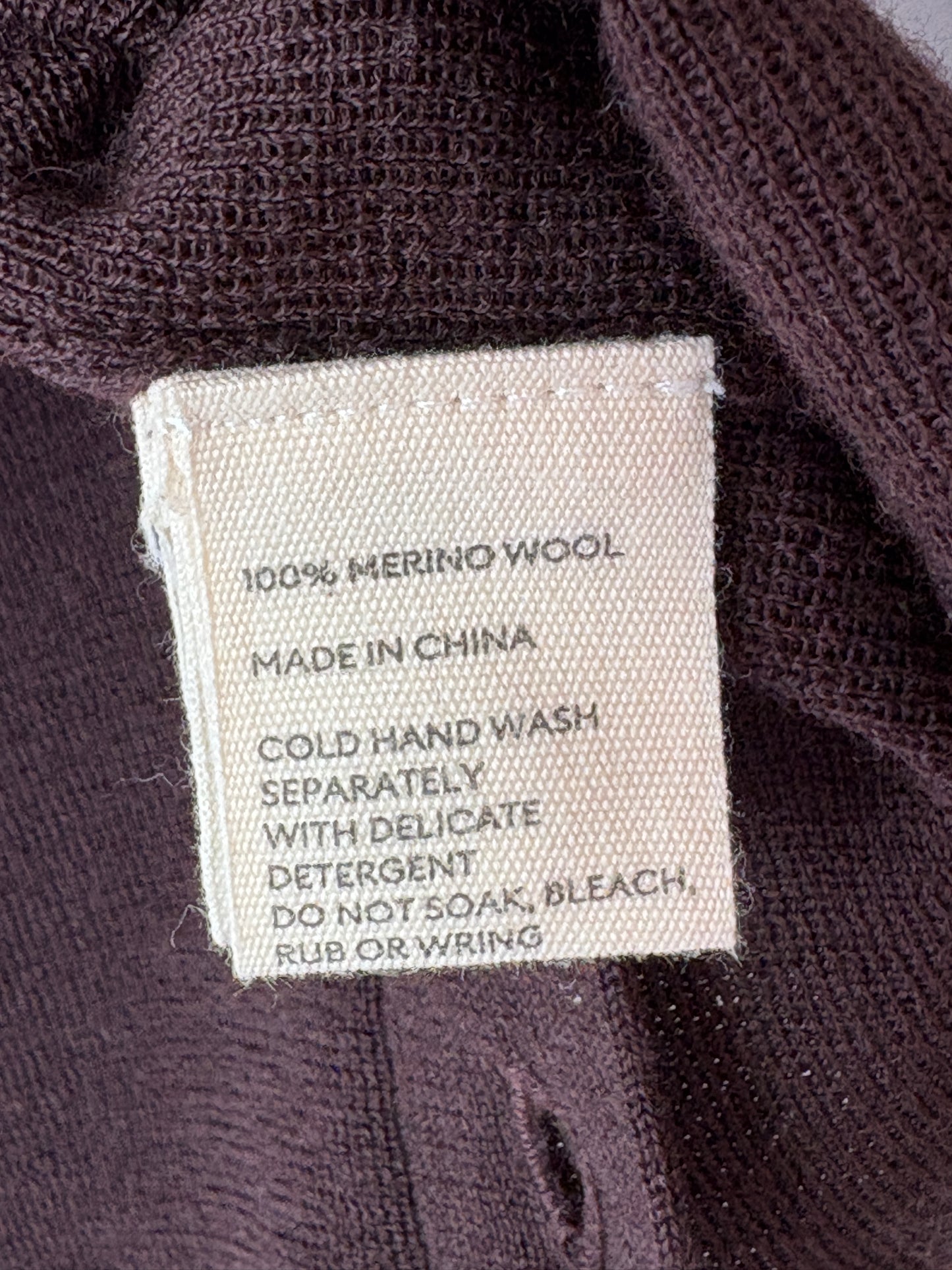 Jac + Jack Merino Cardigan ~ size Medium