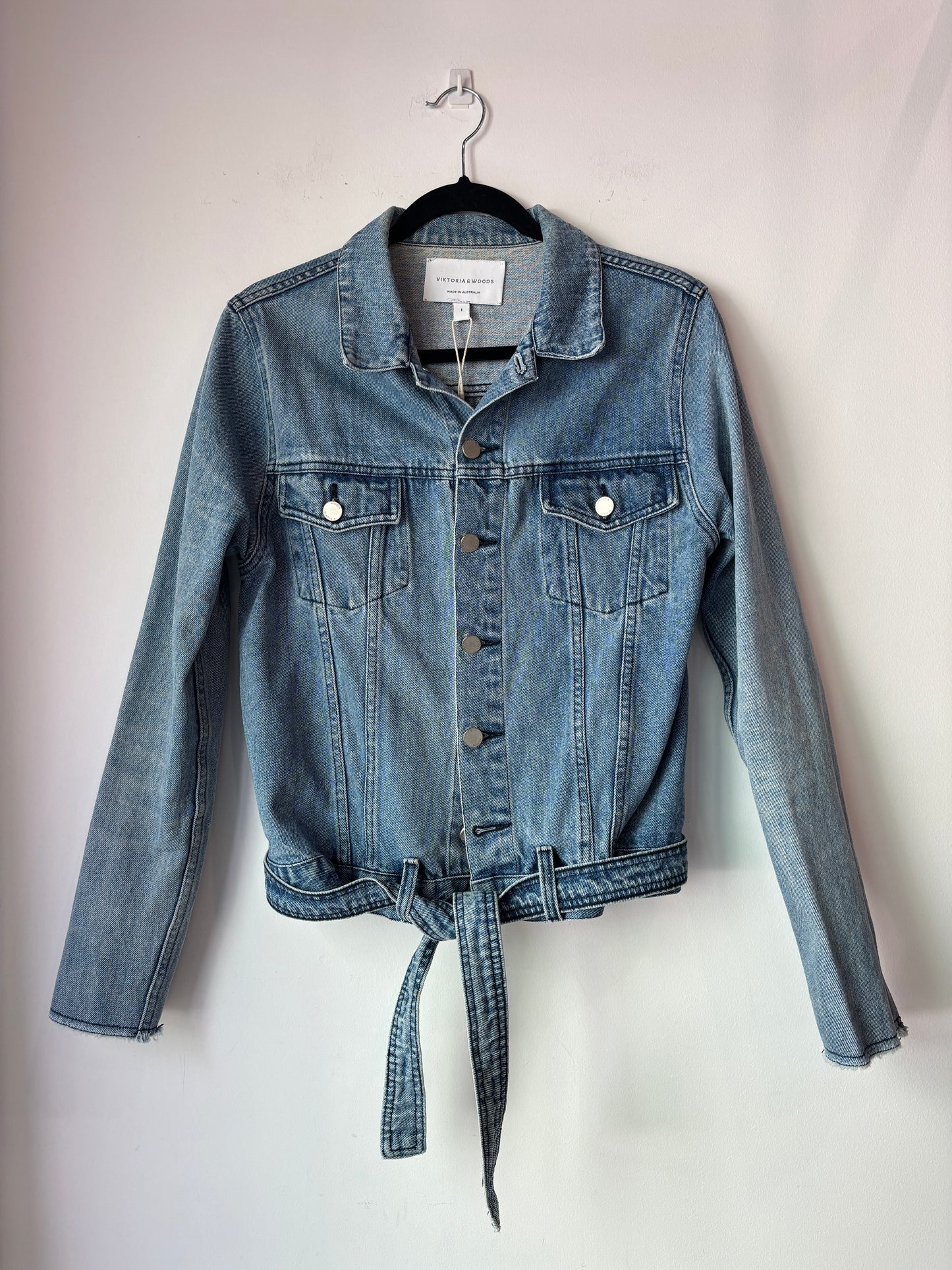 Viktoria & Woods denim jacket ~ size 1 (au 8)