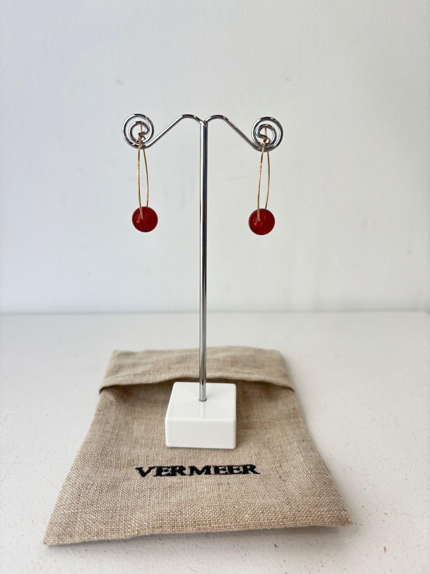 Vermeer Studios 'Audrey' hoop earrings