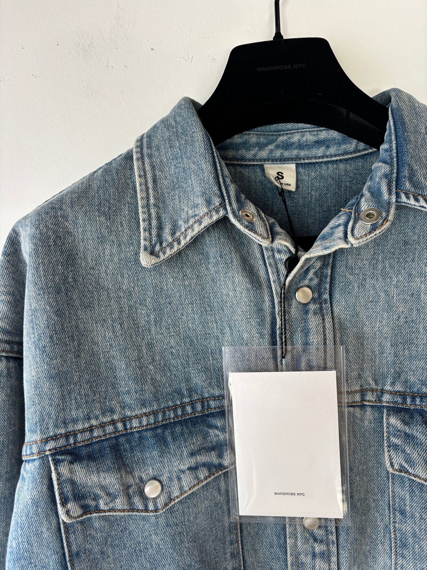 Wardrobe.NYC Denim Jacket ~ size Small