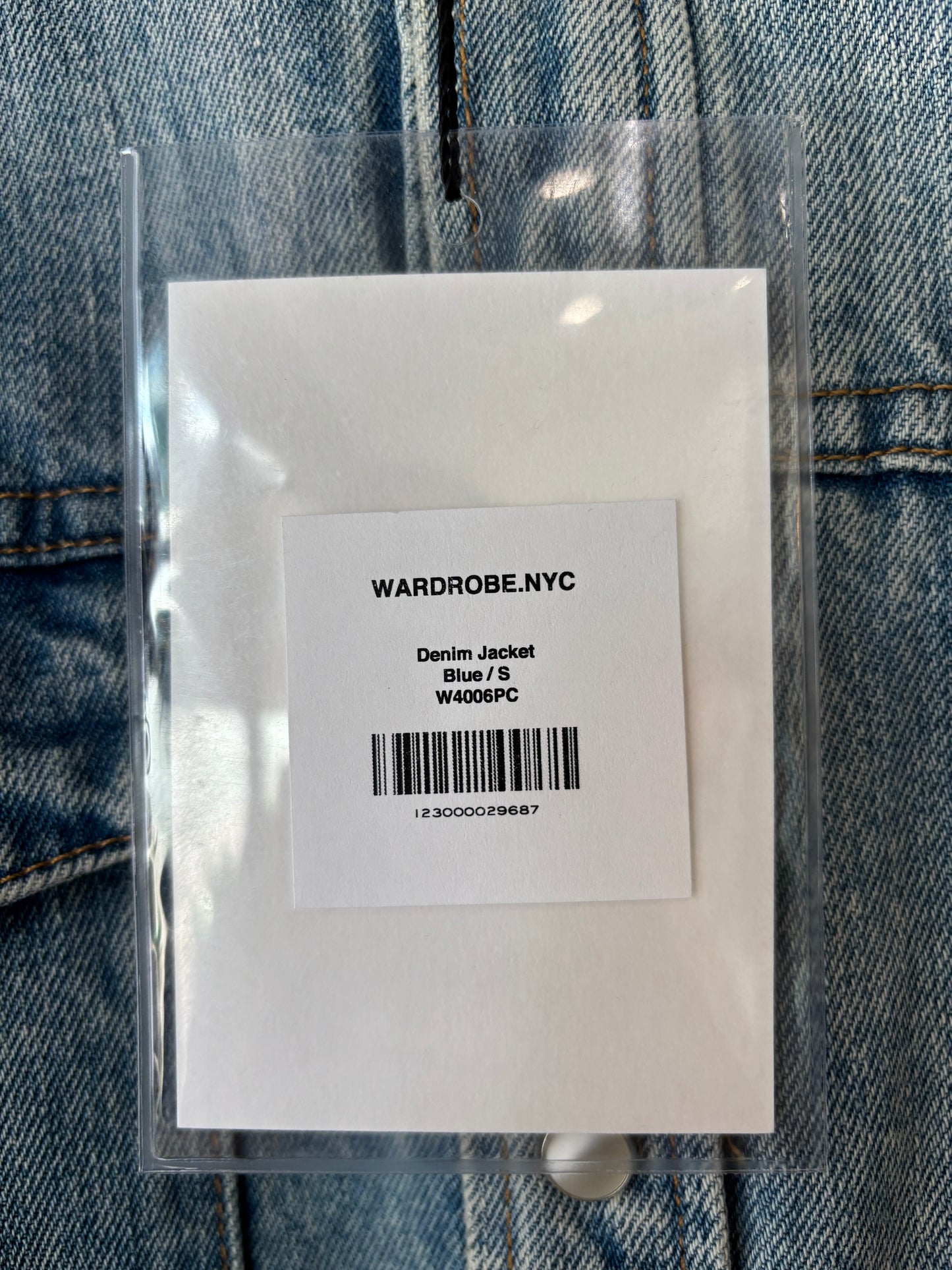 Wardrobe.NYC Denim Jacket ~ size Small