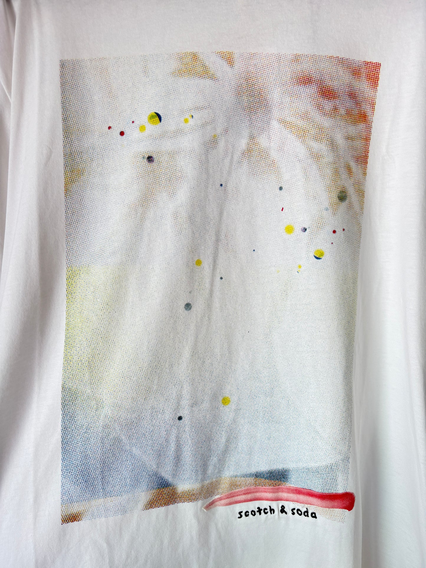Scotch & Soda 'Pixel Flower' Tshirt ~ size Medium
