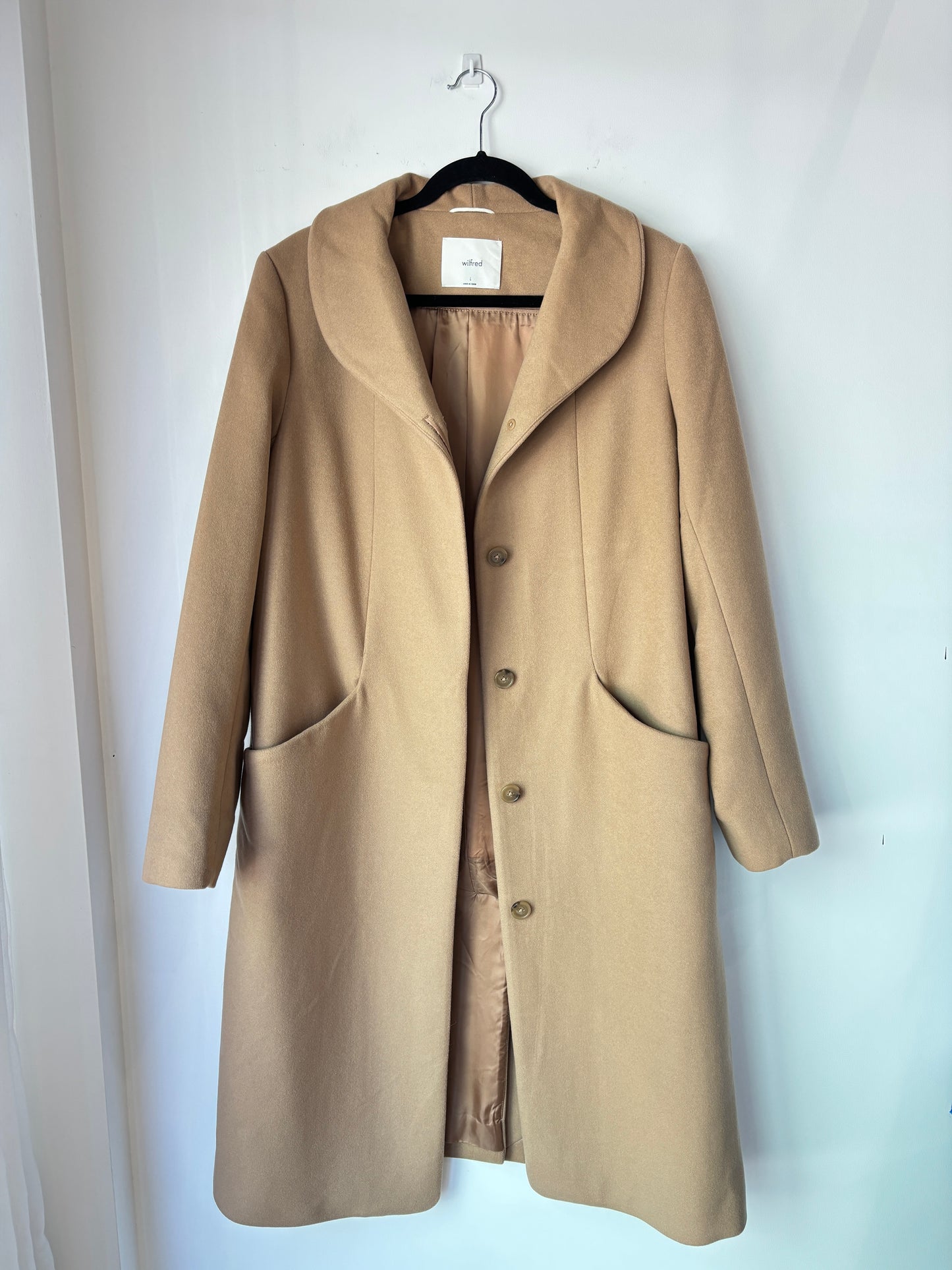 Aritzia Wilfred 'Cocoon' Coat ~ size Large