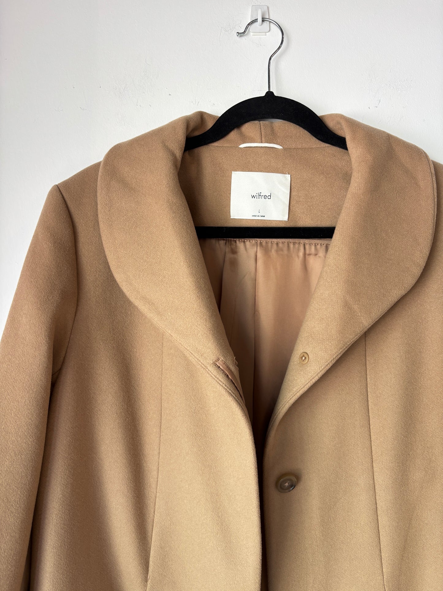 Aritzia Wilfred 'Cocoon' Coat ~ size Large