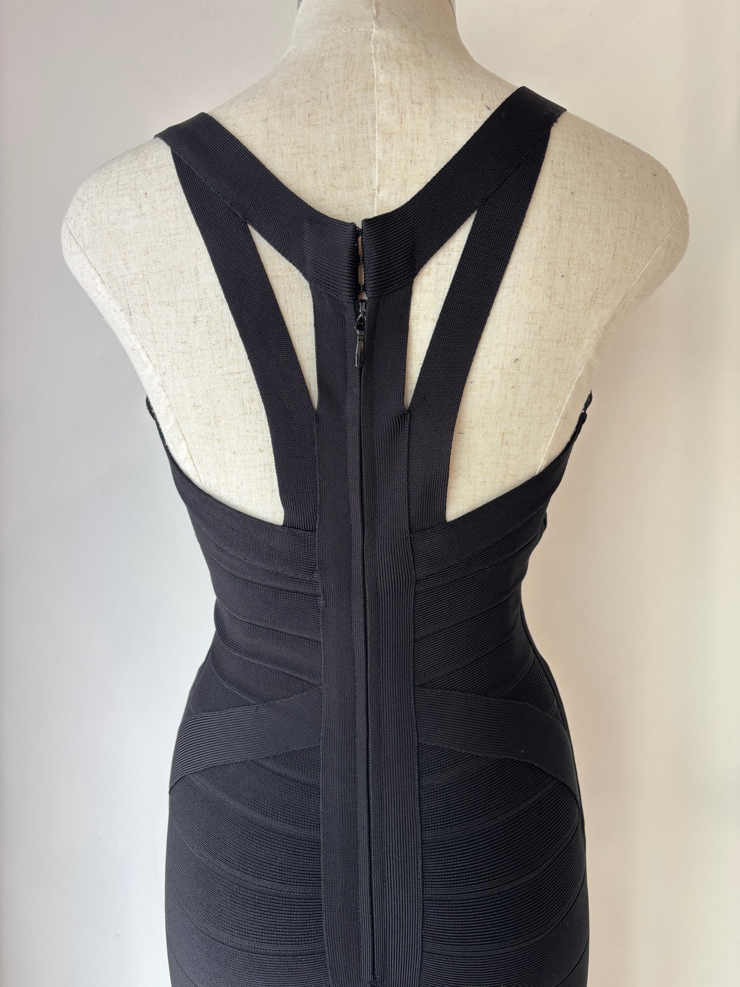 Herve Leger 'Bandage' Maxi Gown ~ size Small