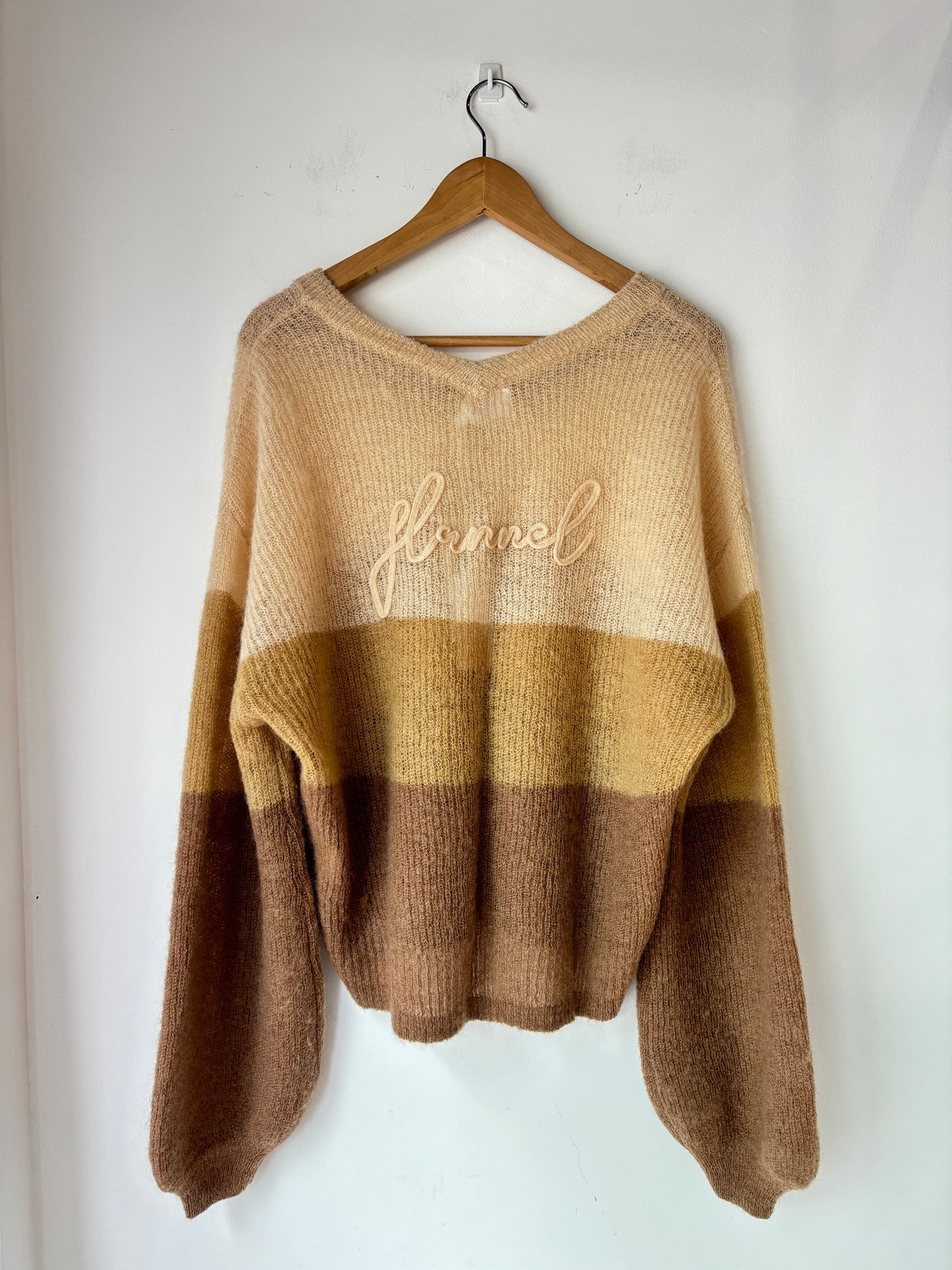 Flannel 'Inez' Knit ~ size Large