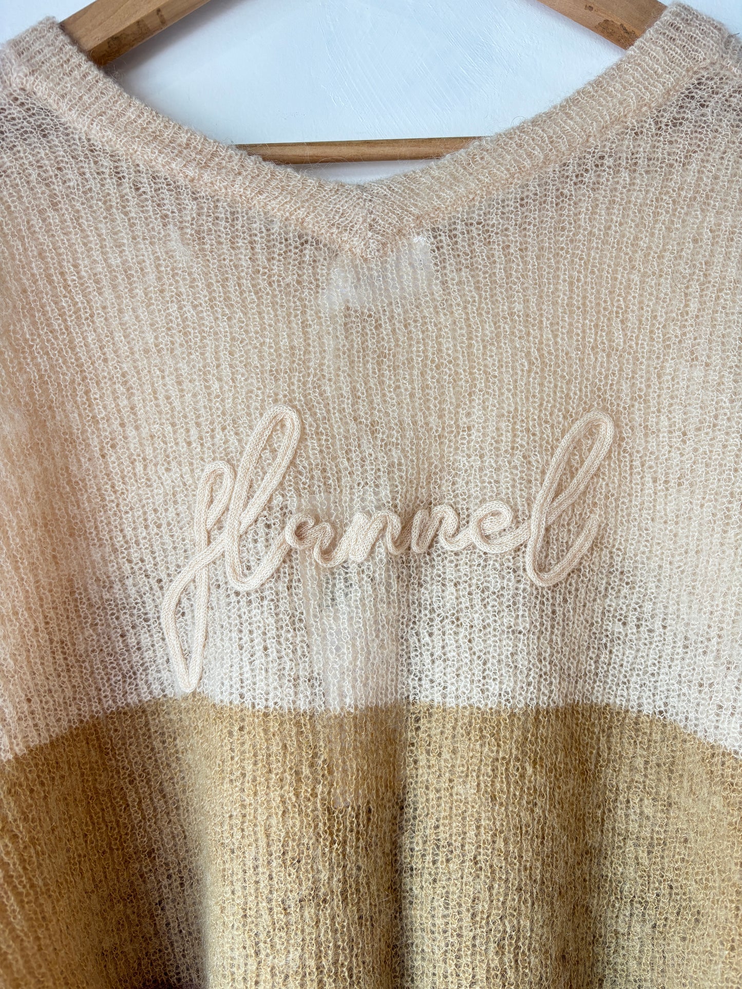 Flannel 'Inez' Knit ~ size Large