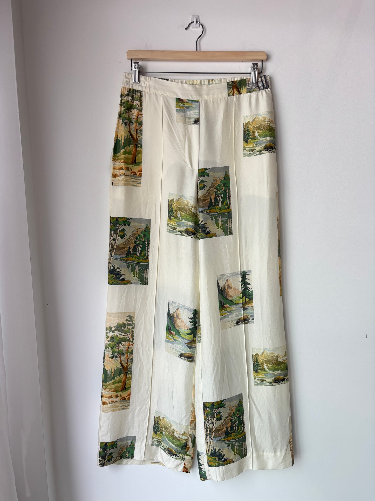 Oroton 'Campsite' Print Pants ~ size 12