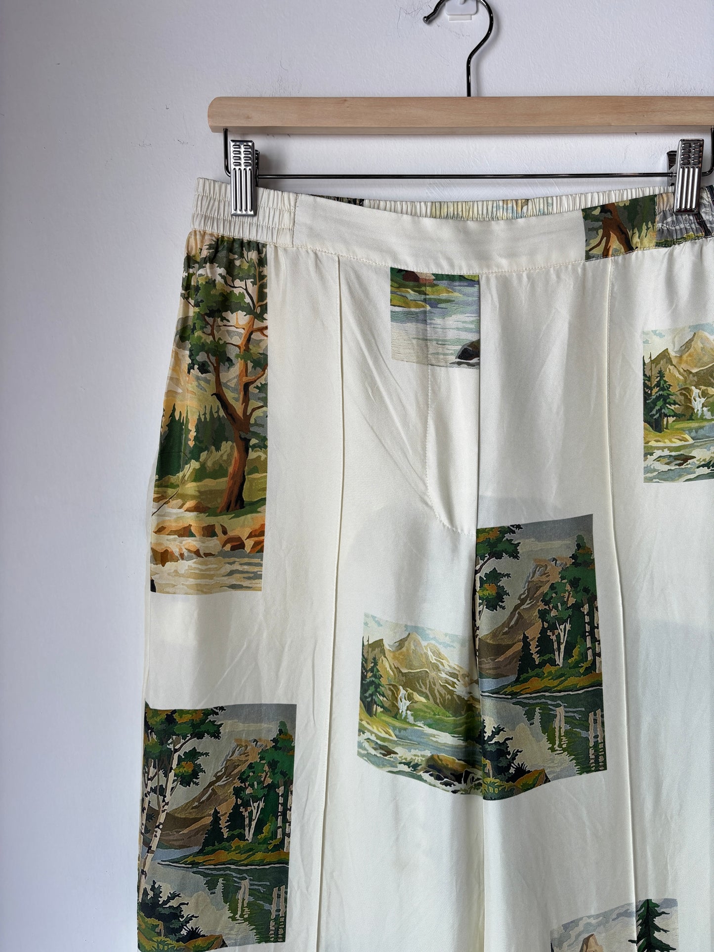 Oroton 'Campsite' Print Pants ~ size 12