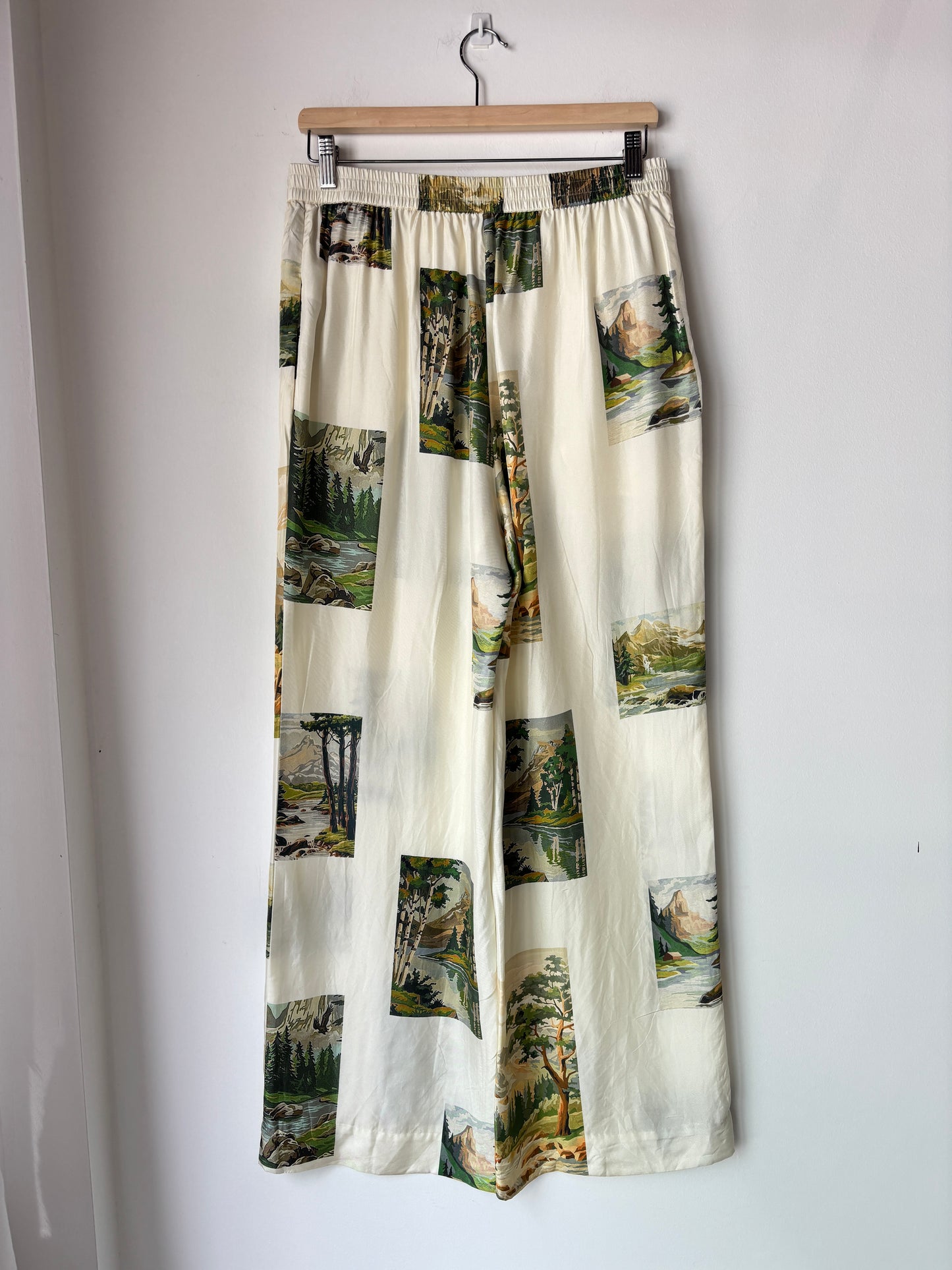 Oroton 'Campsite' Print Pants ~ size 12