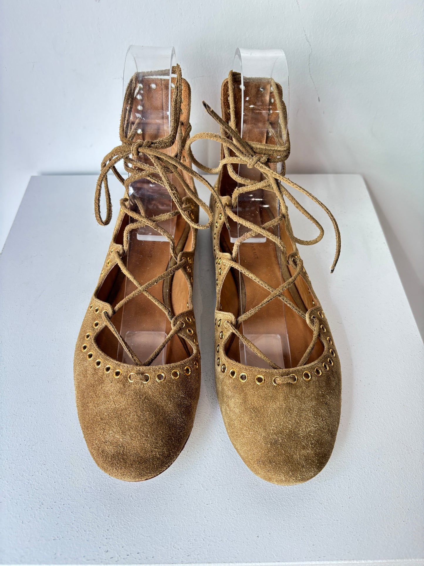 Isabel Marant 'Leo' suede flats ~ size 40