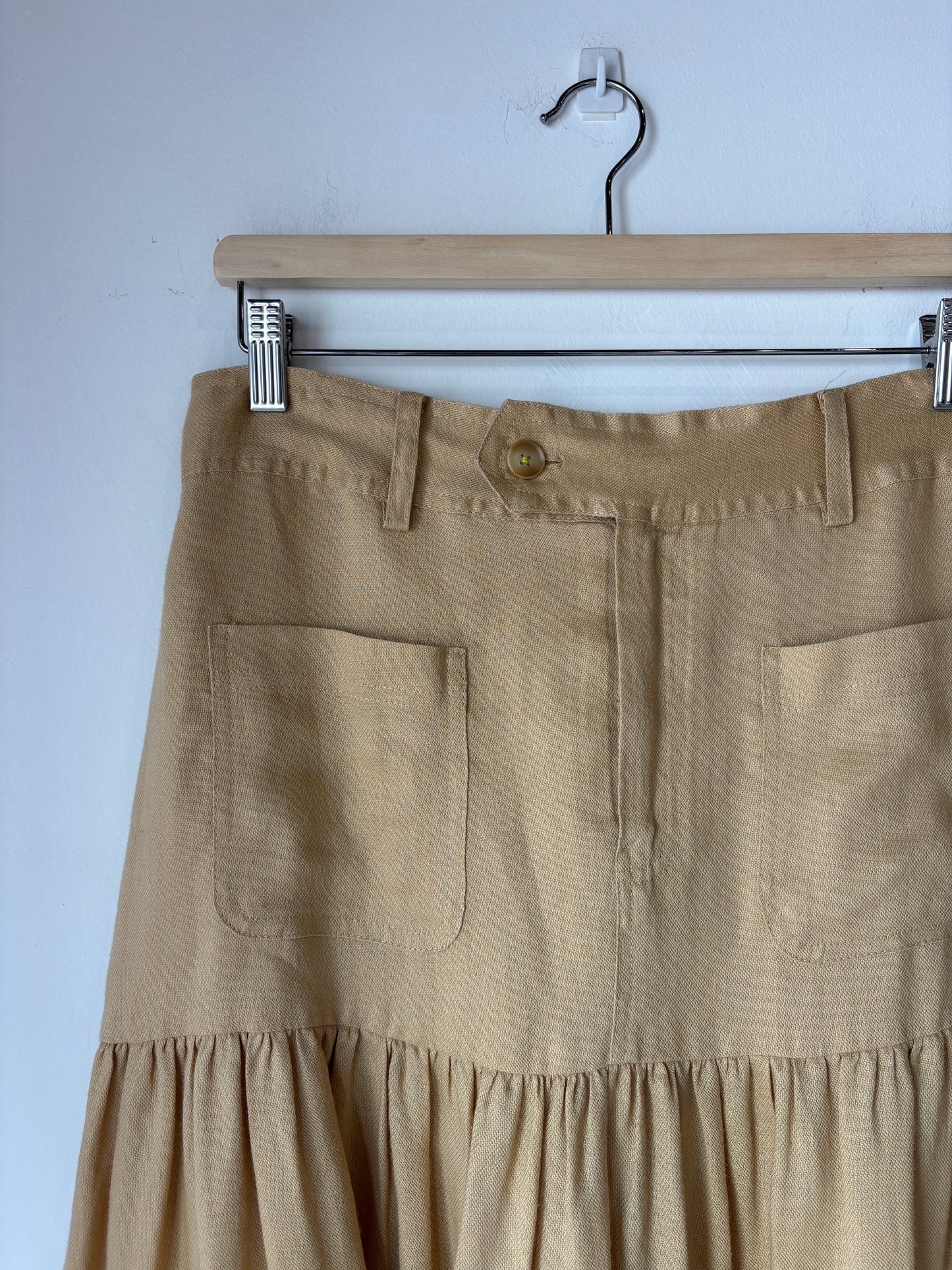 Flannel maxi skirt ~ size 2 (au 10)