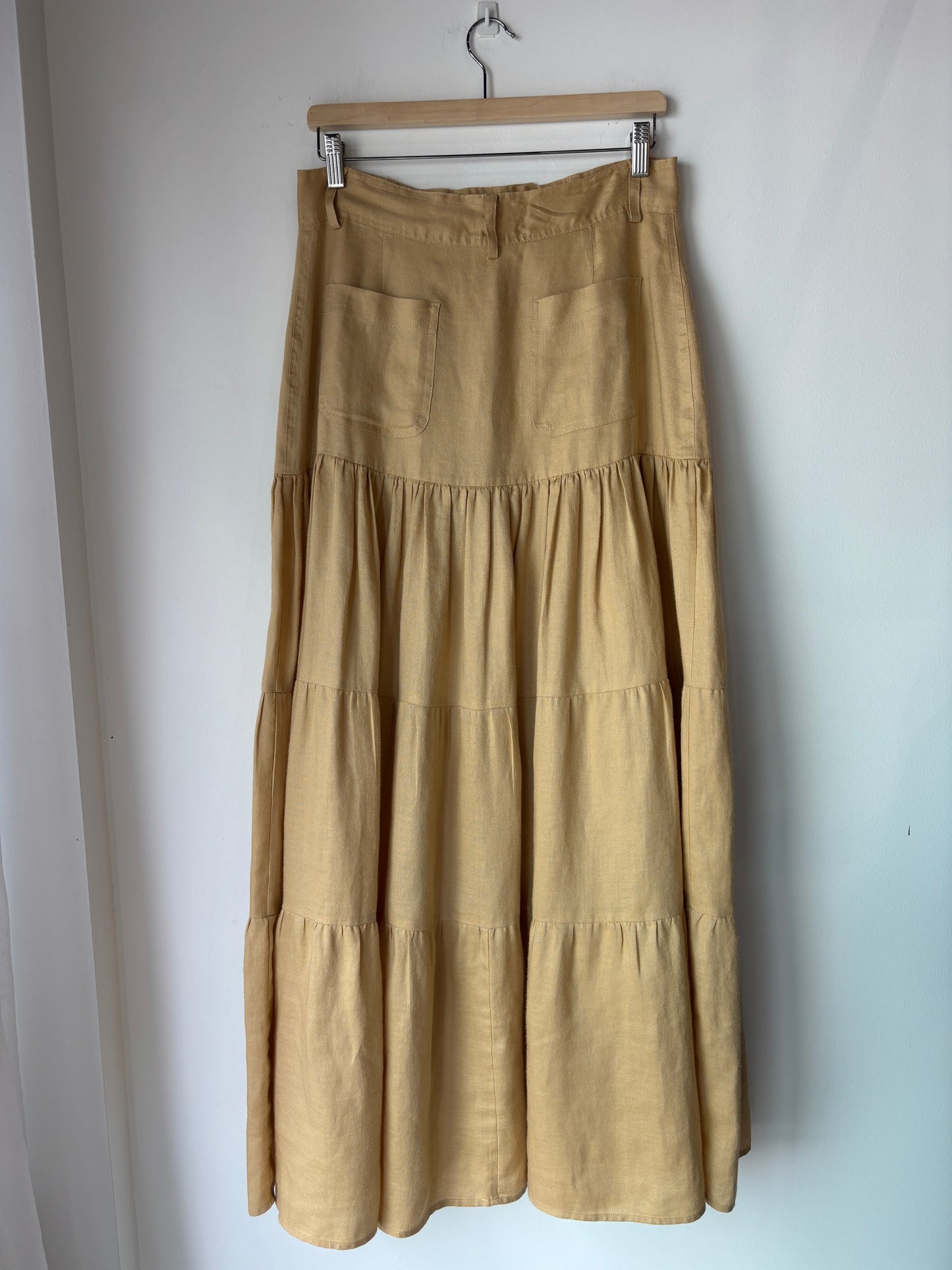 Flannel maxi skirt ~ size 2 (au 10)