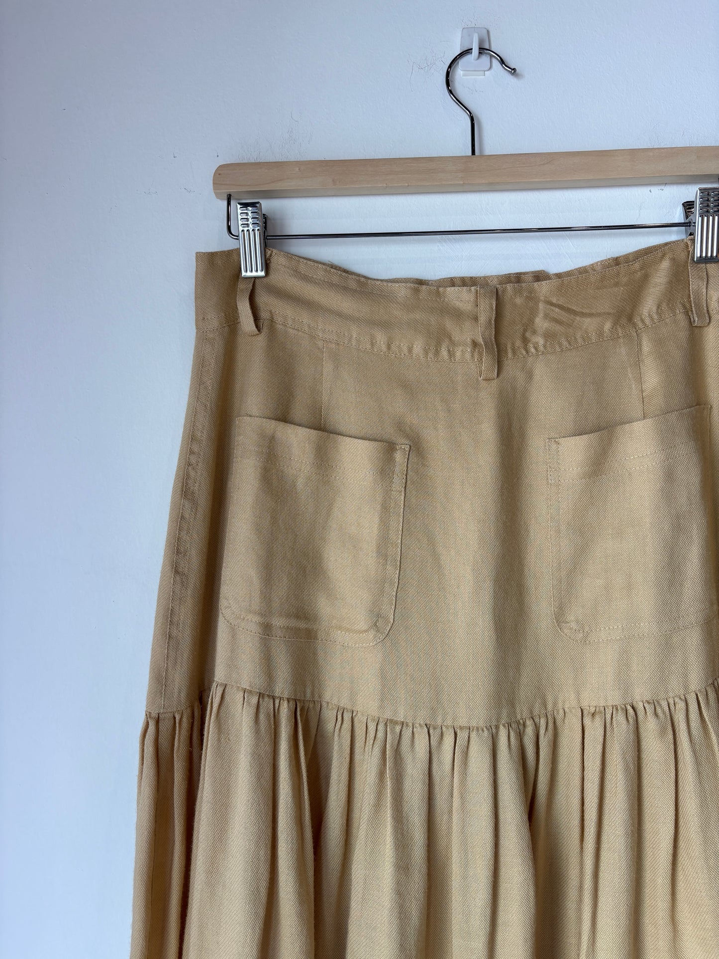 Flannel maxi skirt ~ size 2 (au 10)
