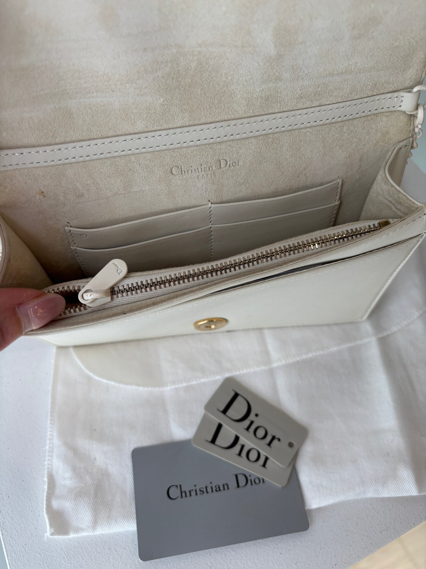 Christian Dior 'Diorama' Wallet on Chain