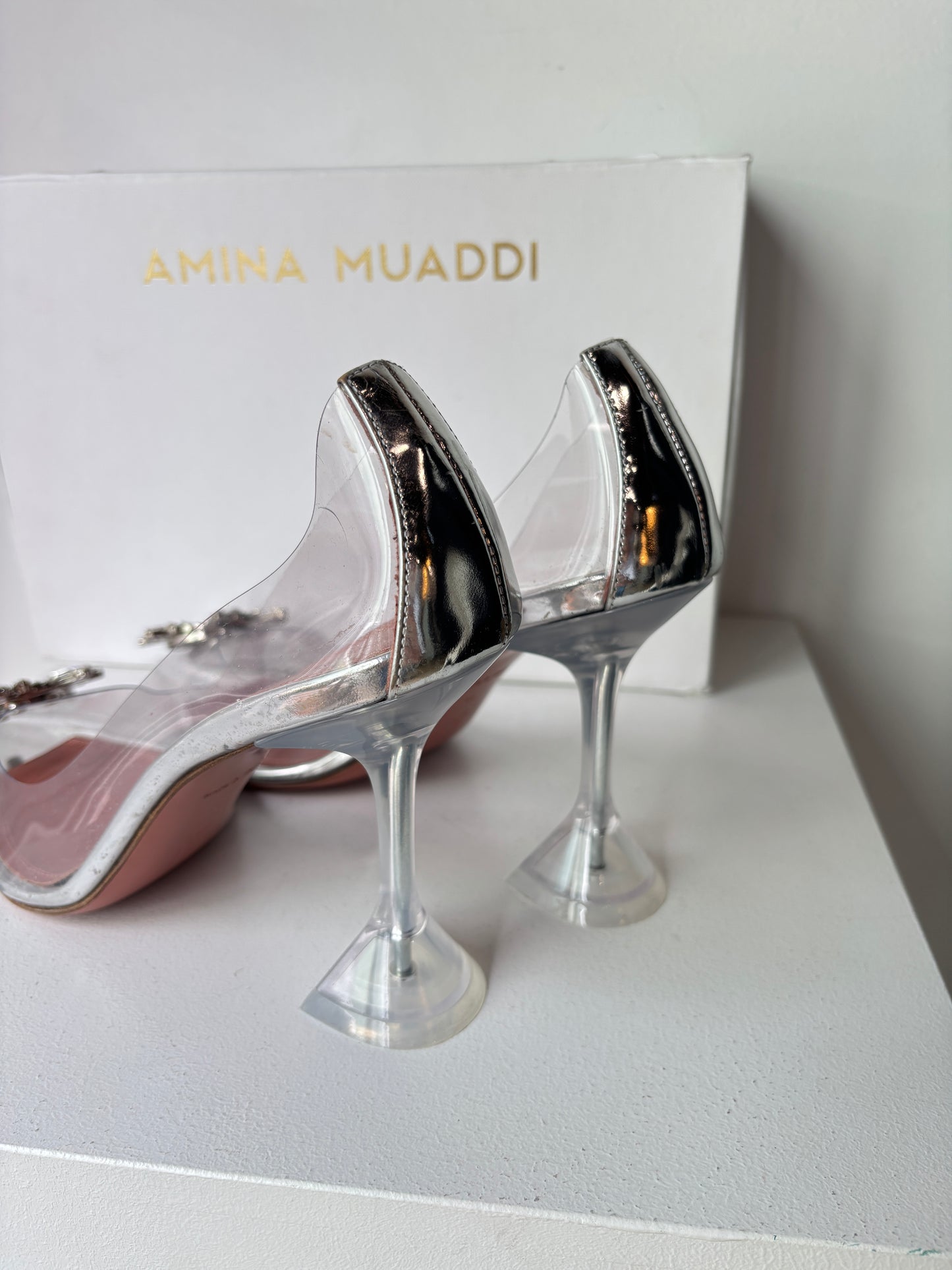 Amina Muaddi 'Begum' Heels ~ size 42