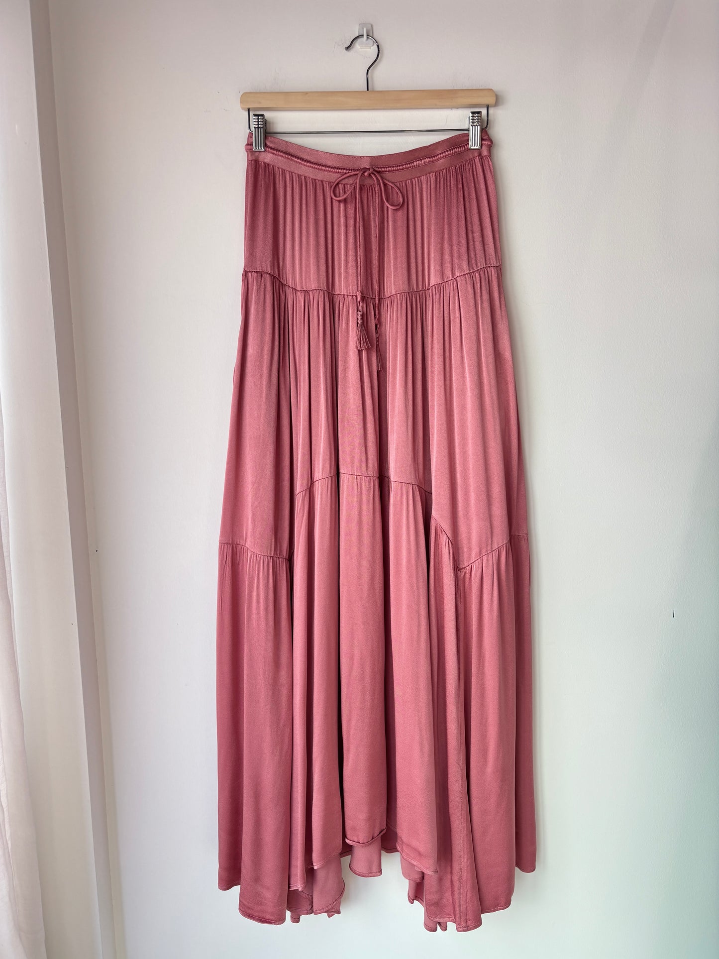 Flannel 'Clara' maxi skirt ~ size S/M