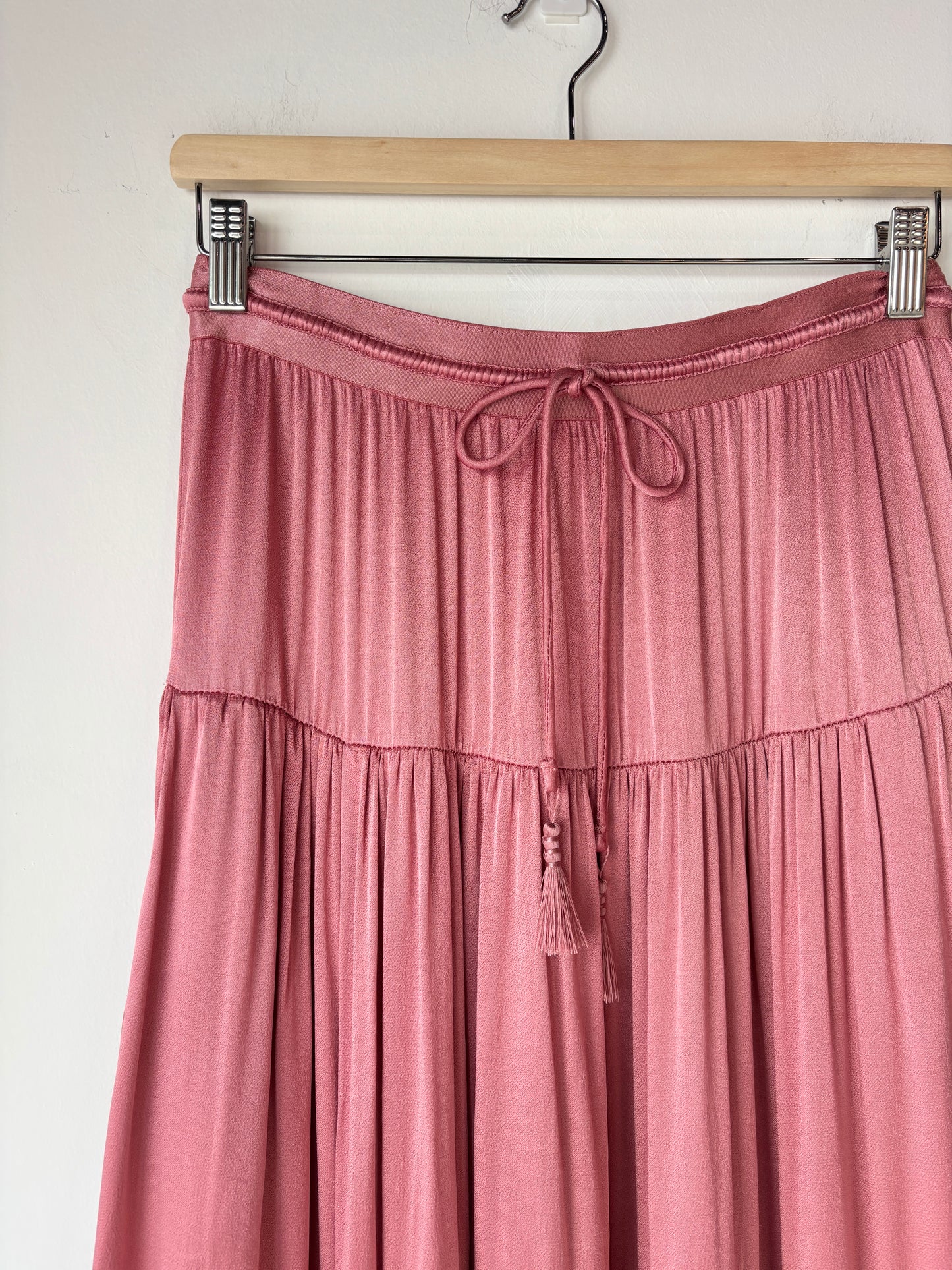 Flannel 'Clara' maxi skirt ~ size S/M