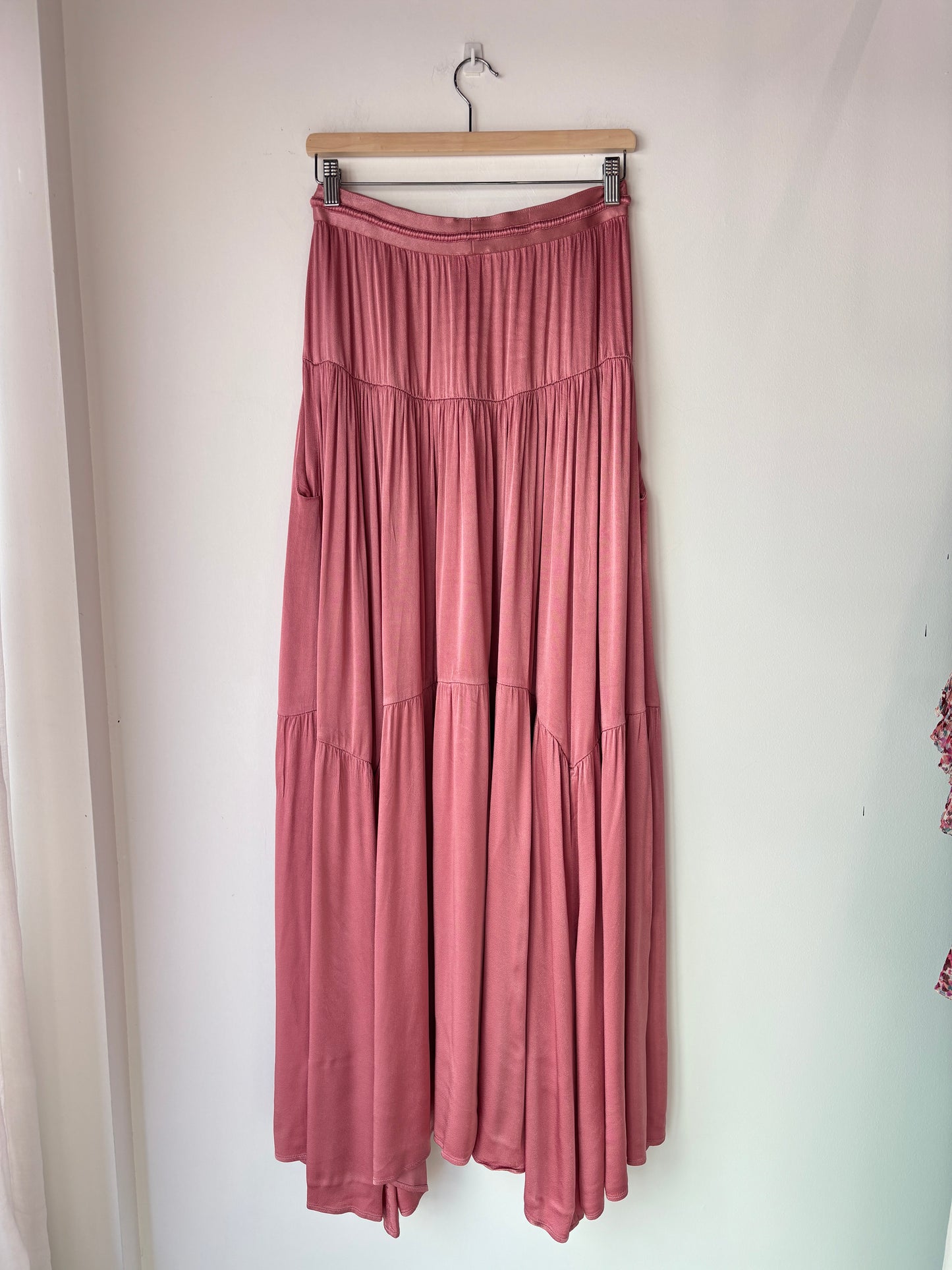 Flannel 'Clara' maxi skirt ~ size S/M