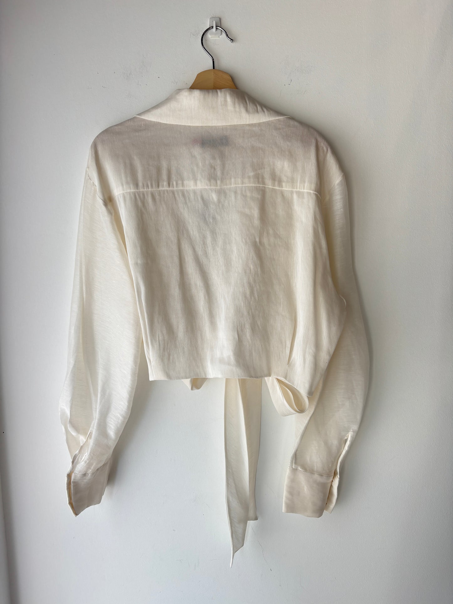 Manning Cartell silk/linen blouse ~ size 12