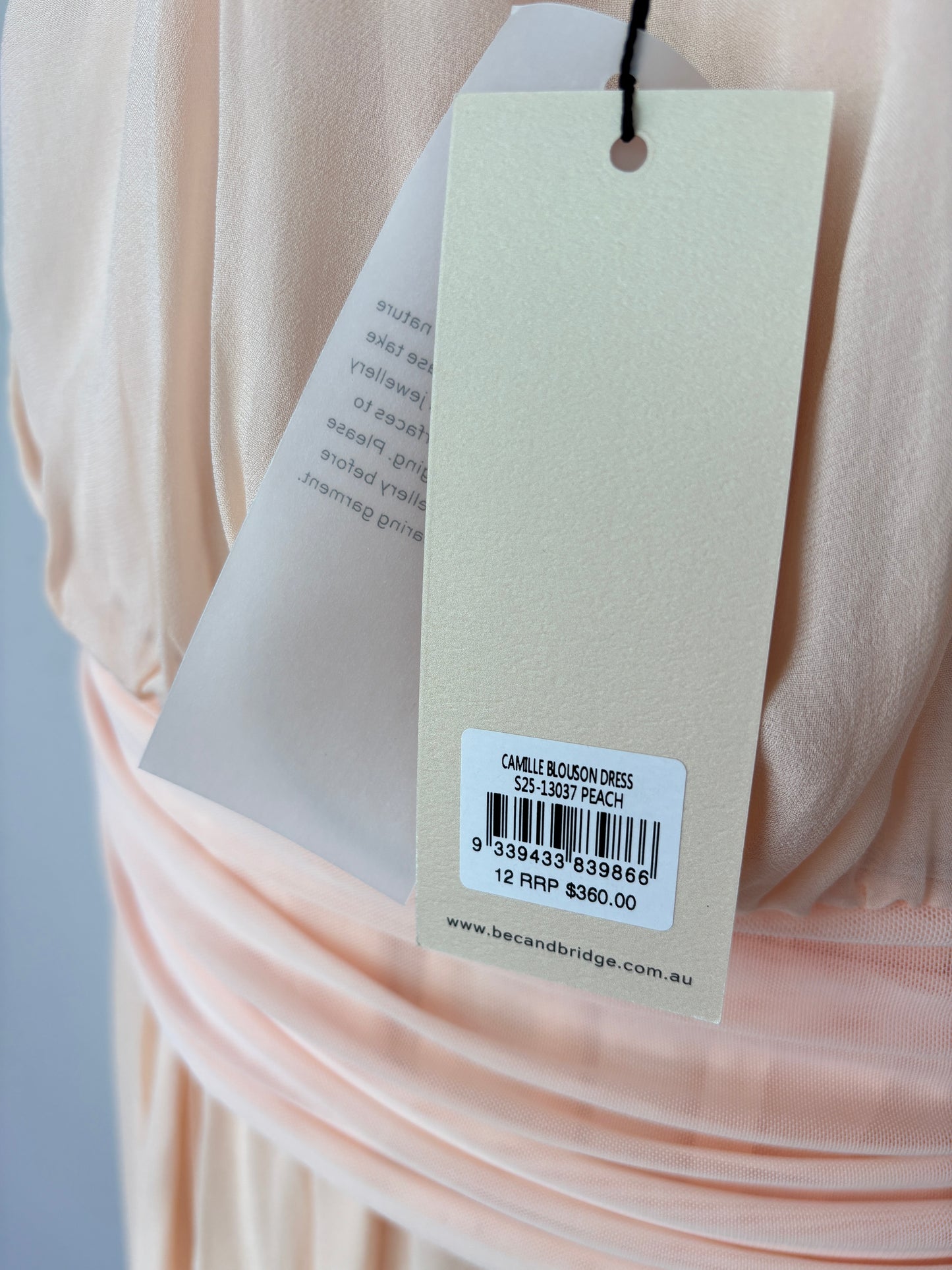 Bec + Bridge 'Camille' maxi gown ~ size 12