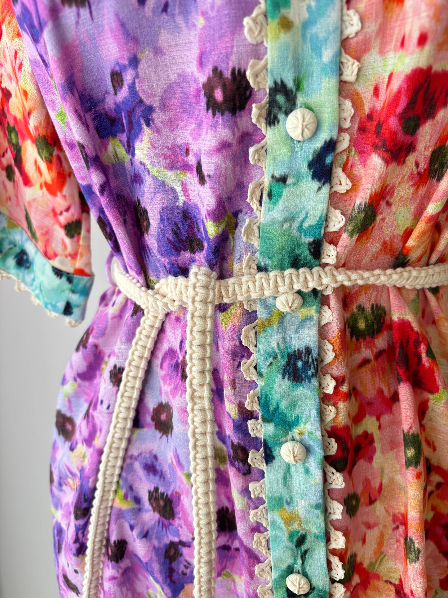 Zimmermann 'Lightburst' mini dress ~ size 0P