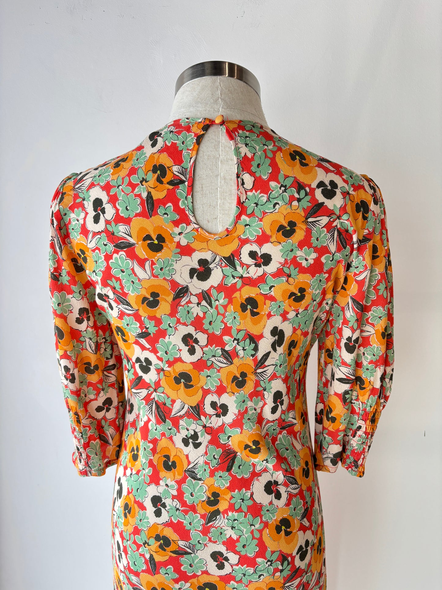 Rixo 'Jess' midi dress ~ size XS (au 8-10)