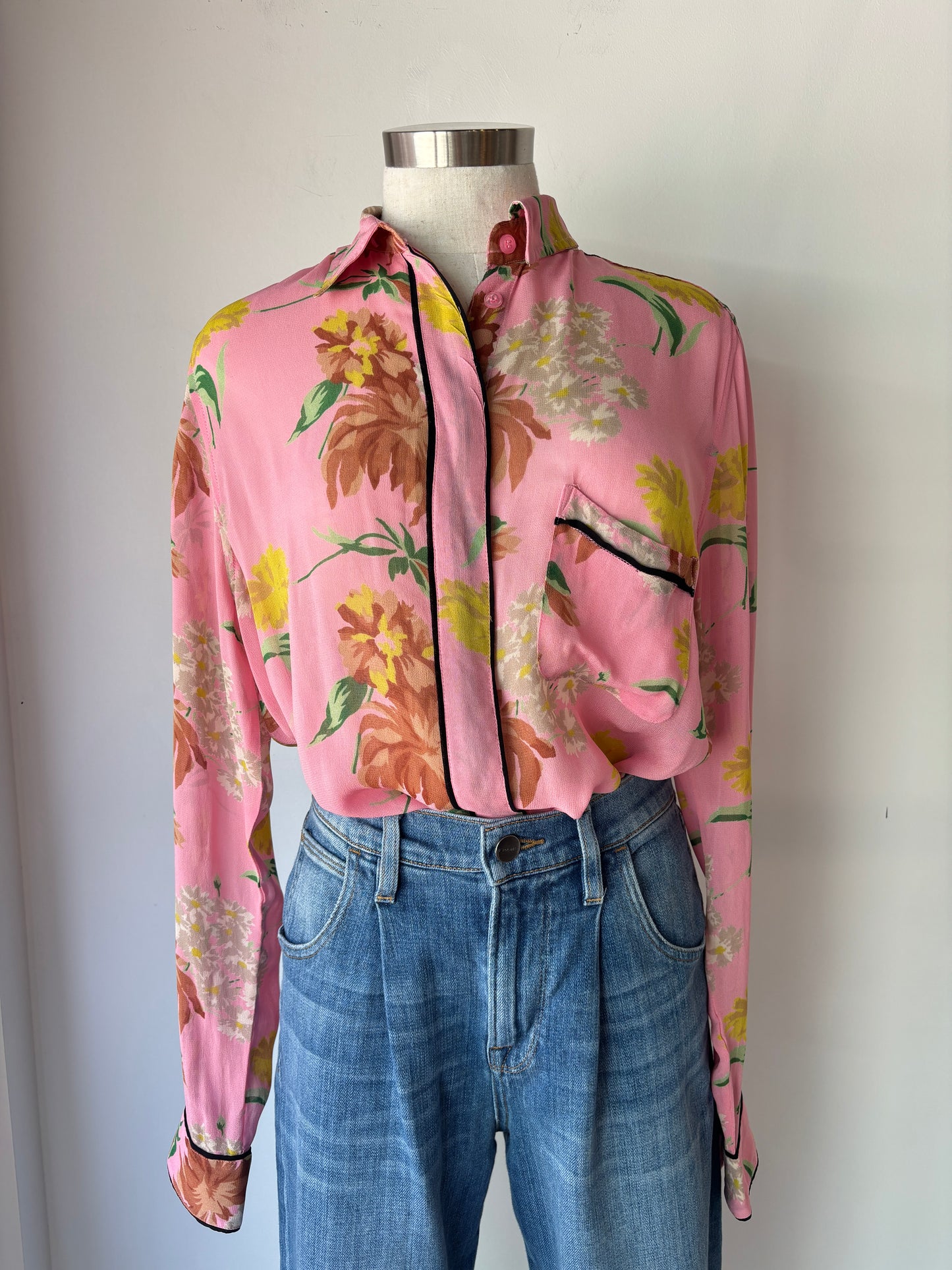 Ganni 'Marceau' Shirt ~ size 40 (au 12)