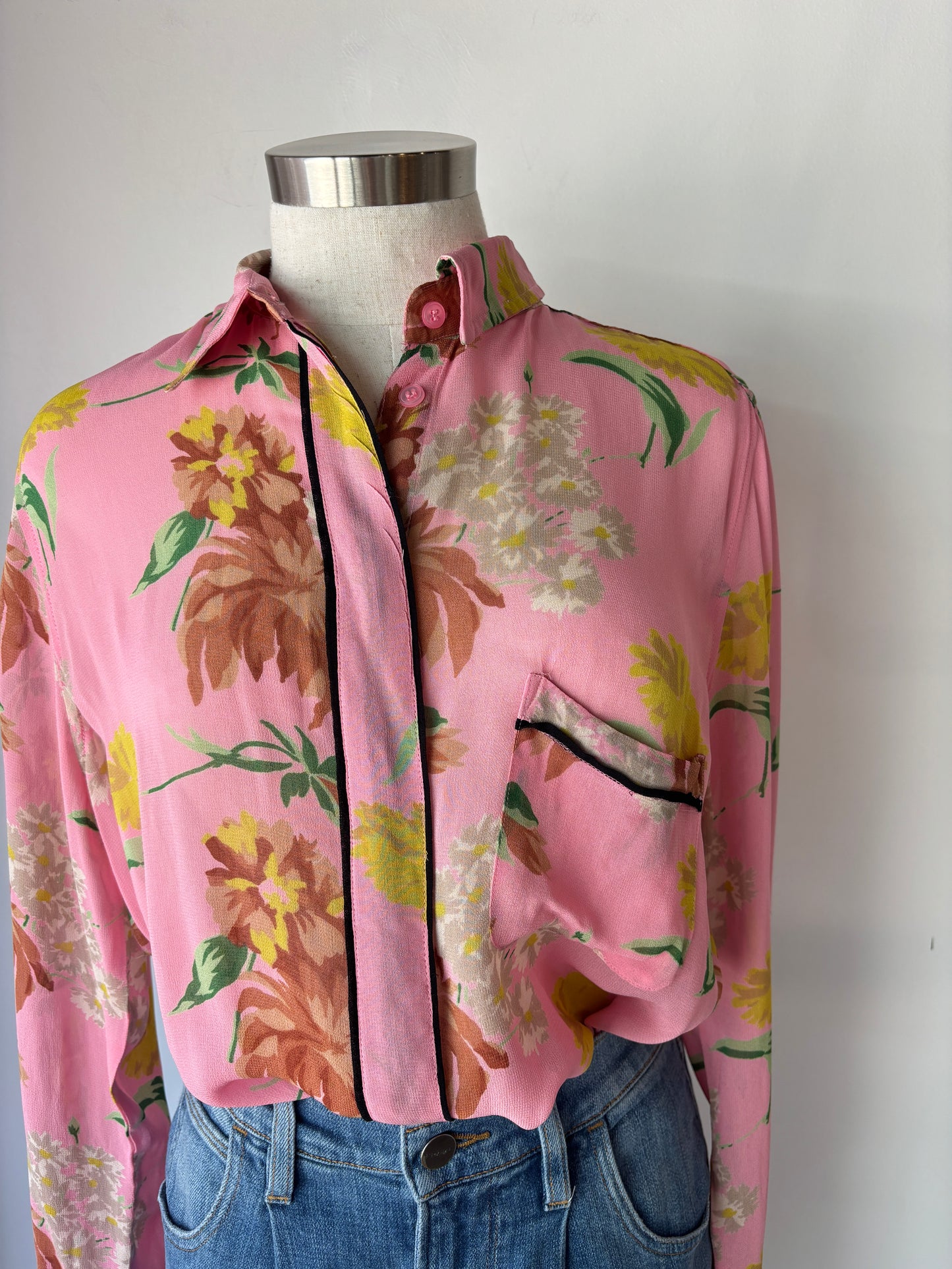 Ganni 'Marceau' Shirt ~ size 40 (au 12)
