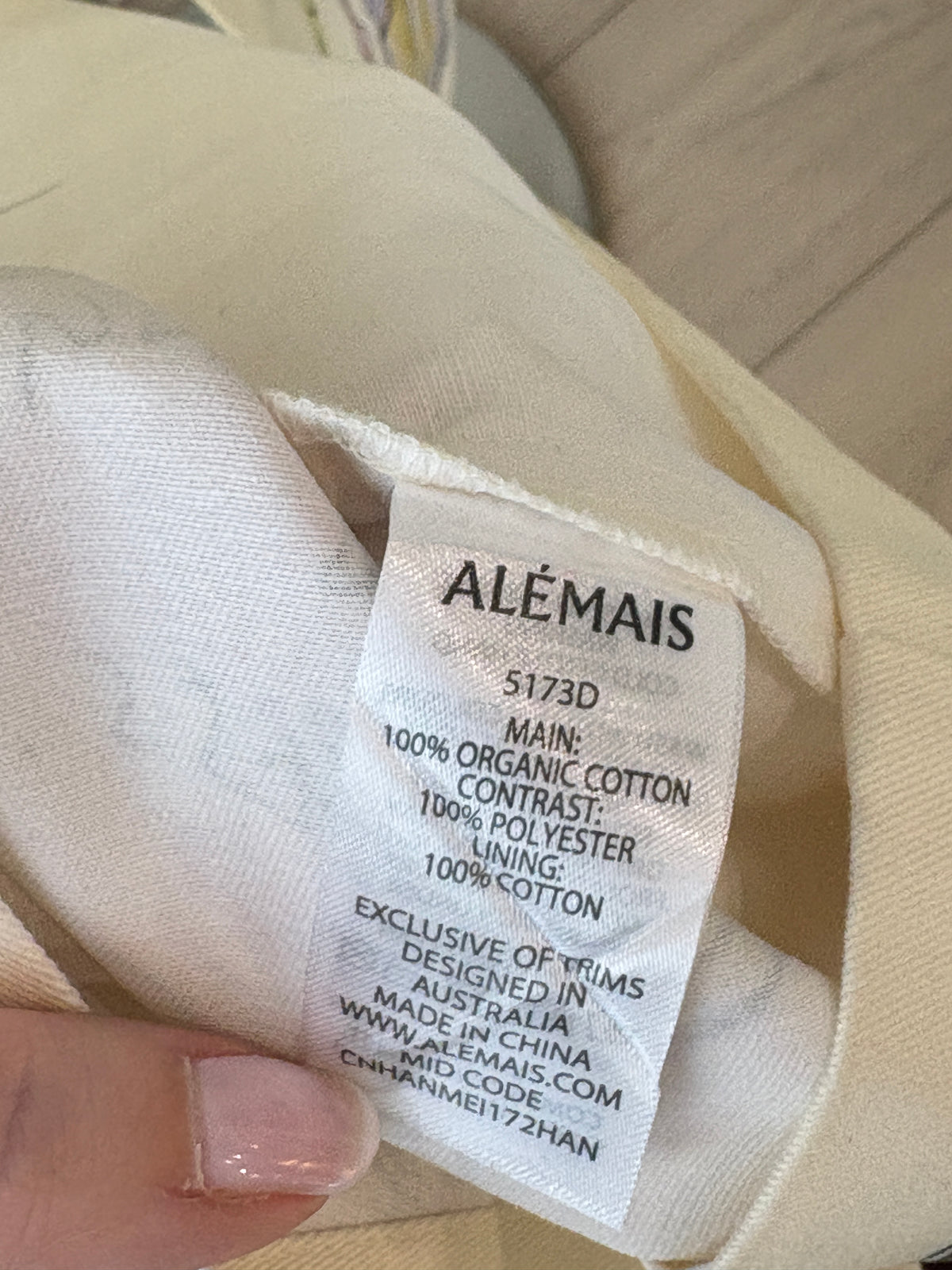 Alemais 'Court' midi dress ~ size 14