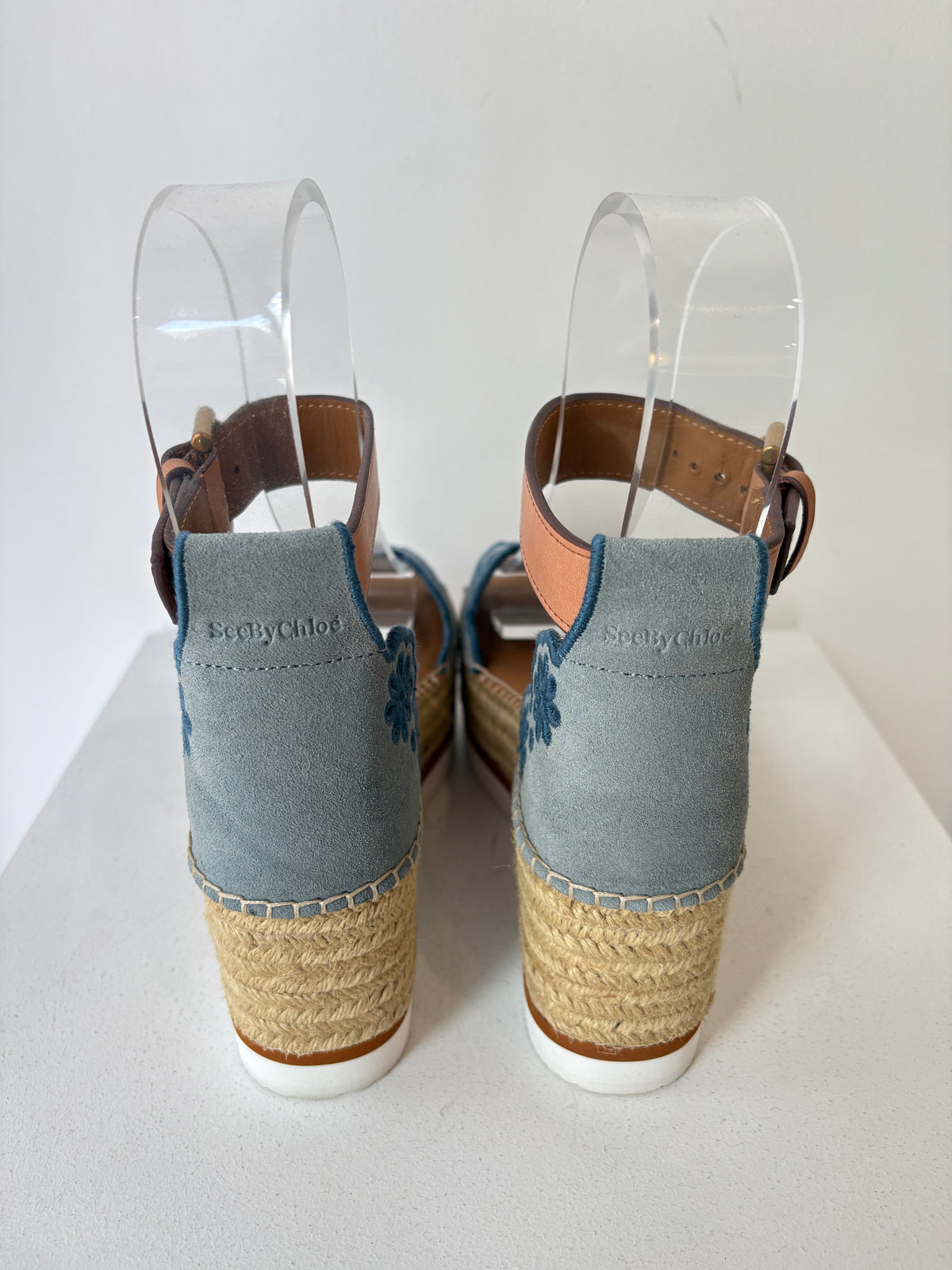 See by Chloe 'Glynn' espadrille sandals ~ sz 37