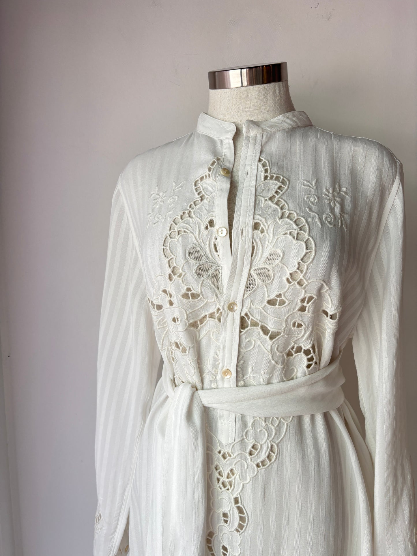 Flannel Midi Dress ~ size 2 (au 10-12)