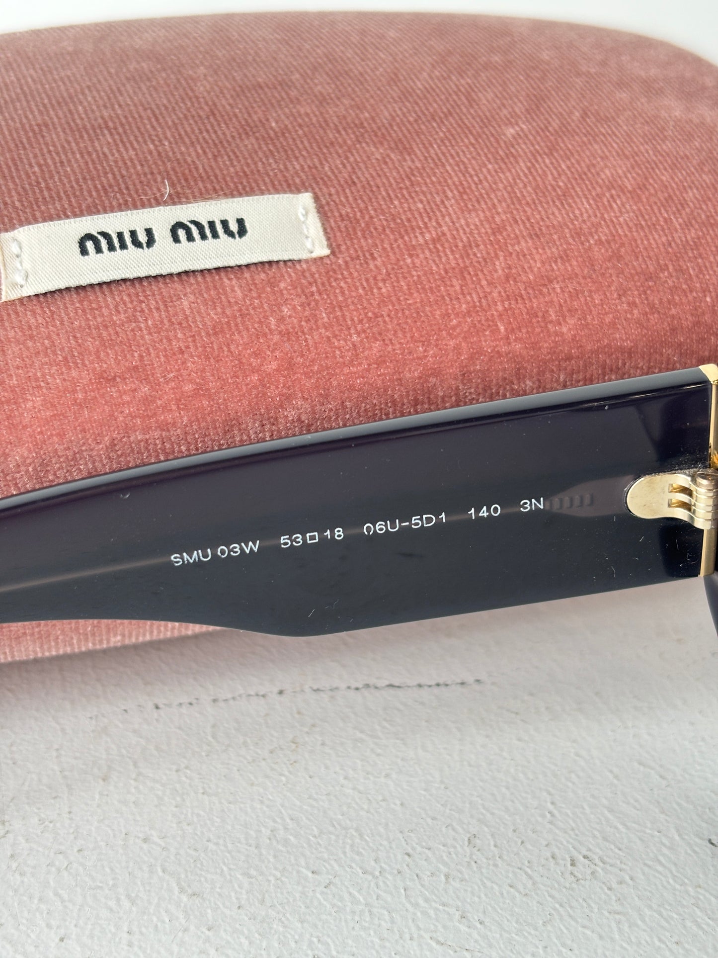Miu Miu cat eye sunglasses