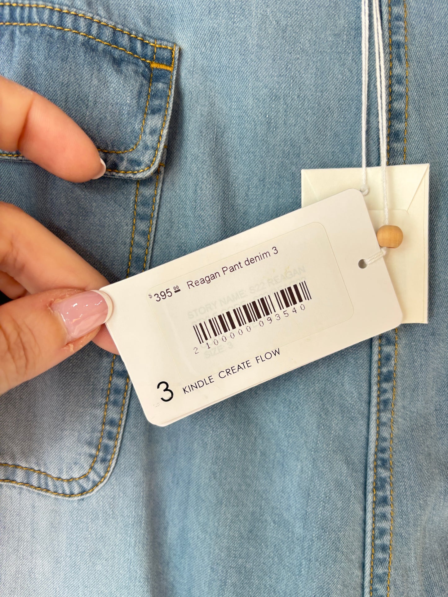 Flannel 'Reagan' Pants ~ size 3 (au 12)