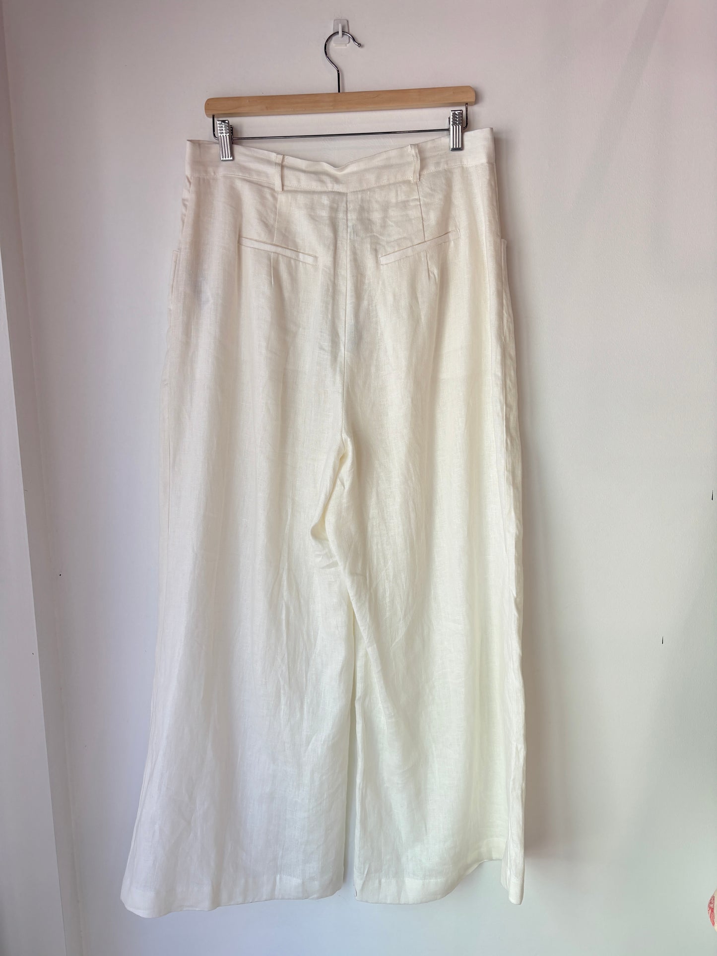 Farm Rio Linen Pants ~ size Large