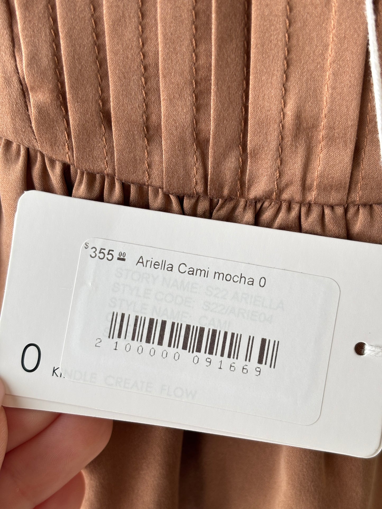 Flannel 'Ariella' Cami ~ size 0 (au 8)