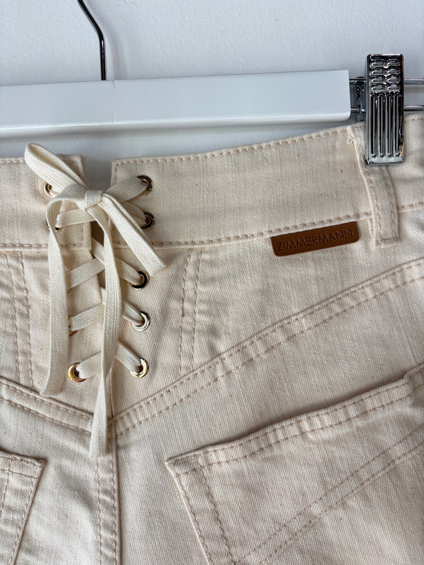 Zimmermann denim shorts ~ size 0P