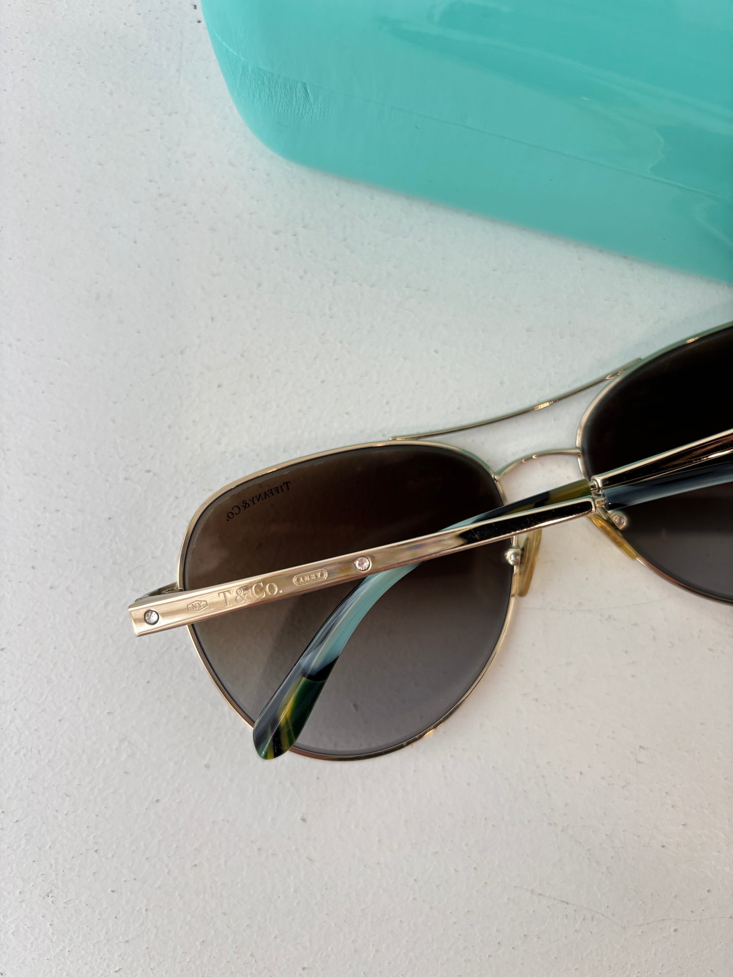 Tiffany & Co aviator sunglasses