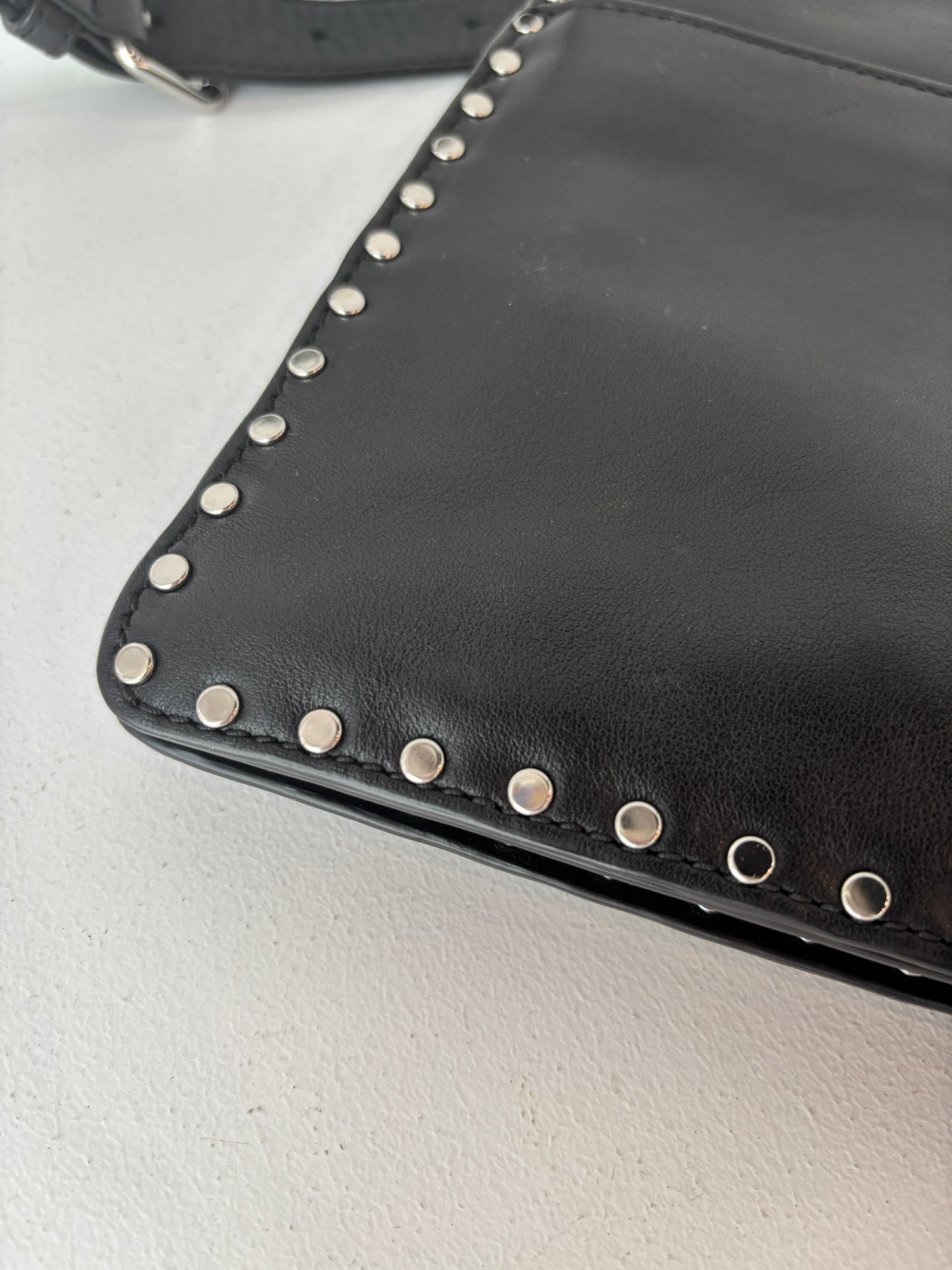 Rebecca Minkoff black studded bag