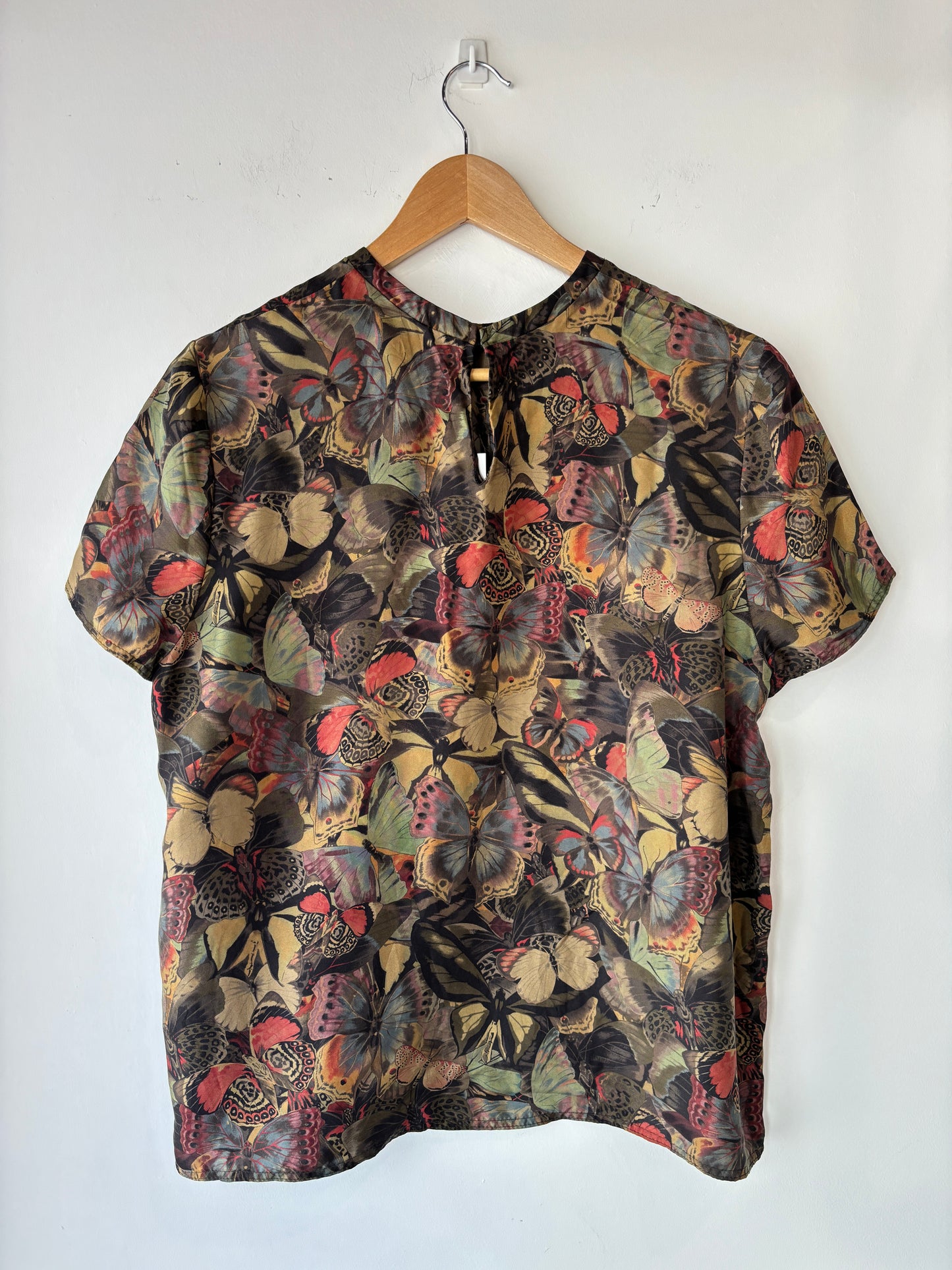 Valentino silk top ~ size M