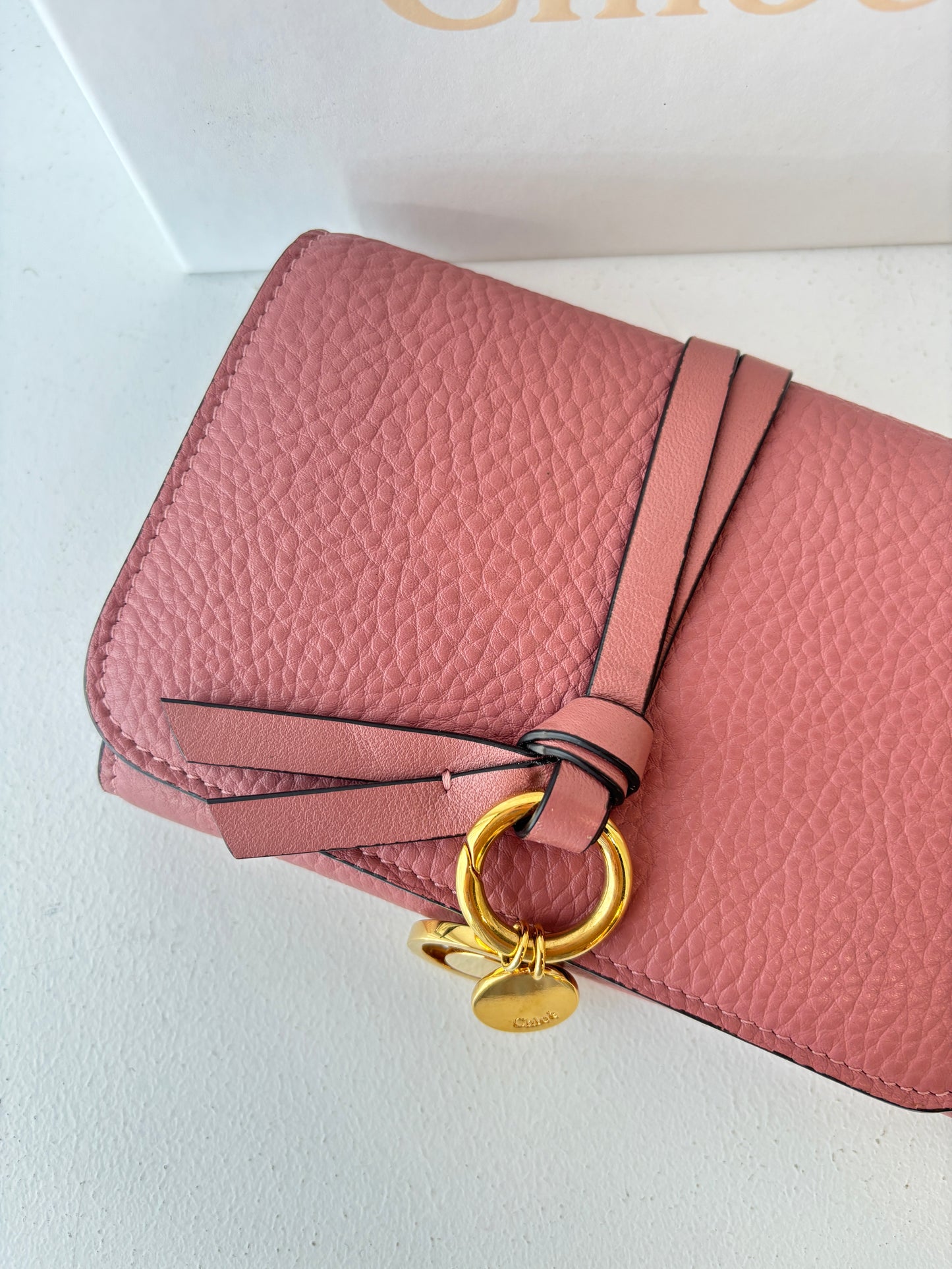 Chloe 'Alphabet' tri fold wallet