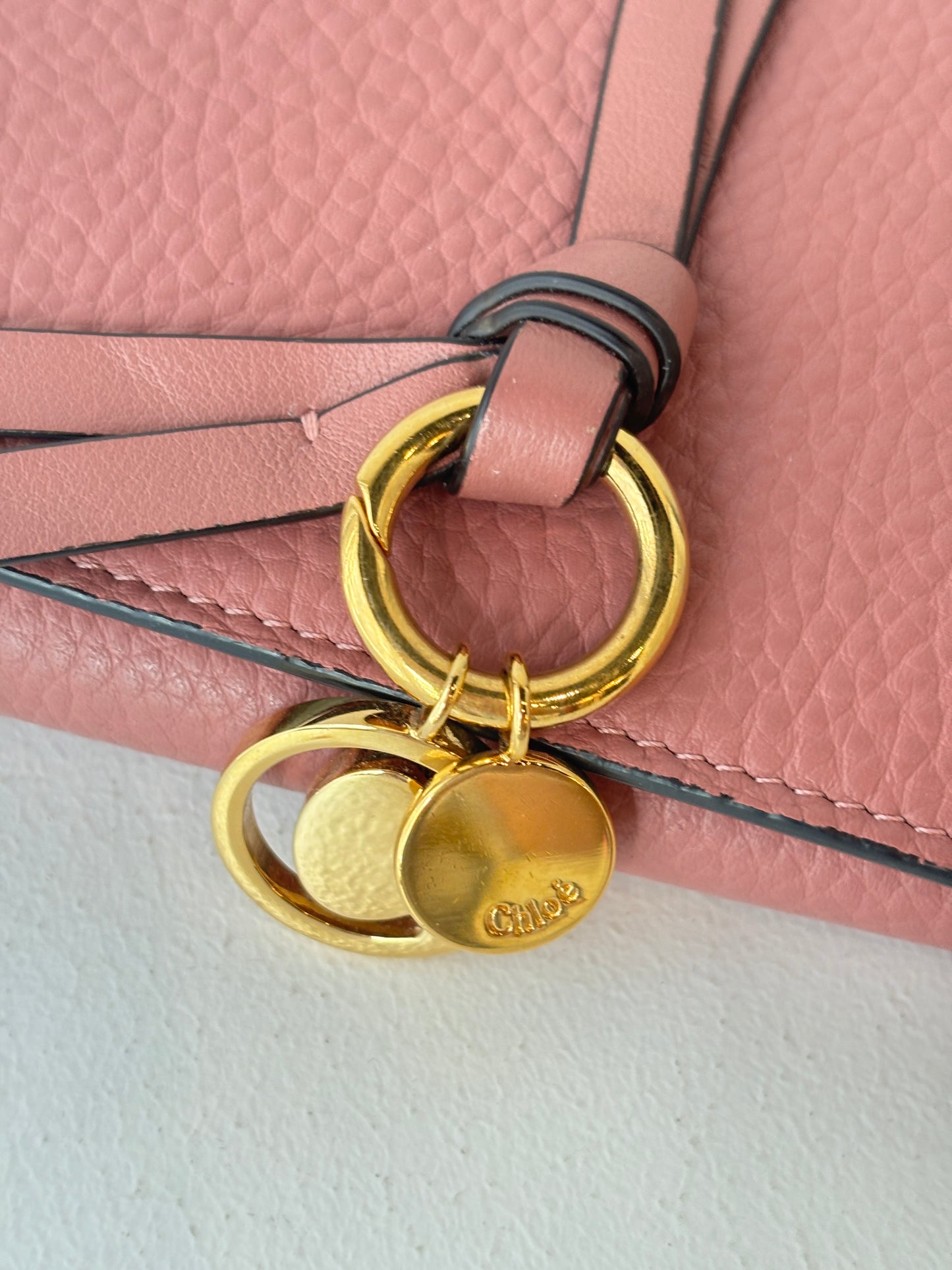 Chloe 'Alphabet' tri fold wallet