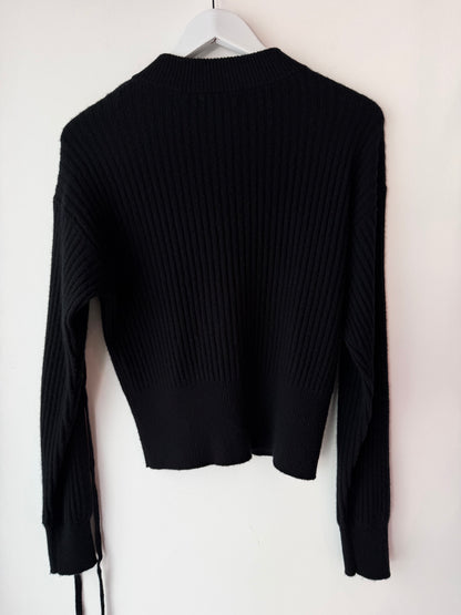 Sass & Bide Lace Up Knit ~ size Small