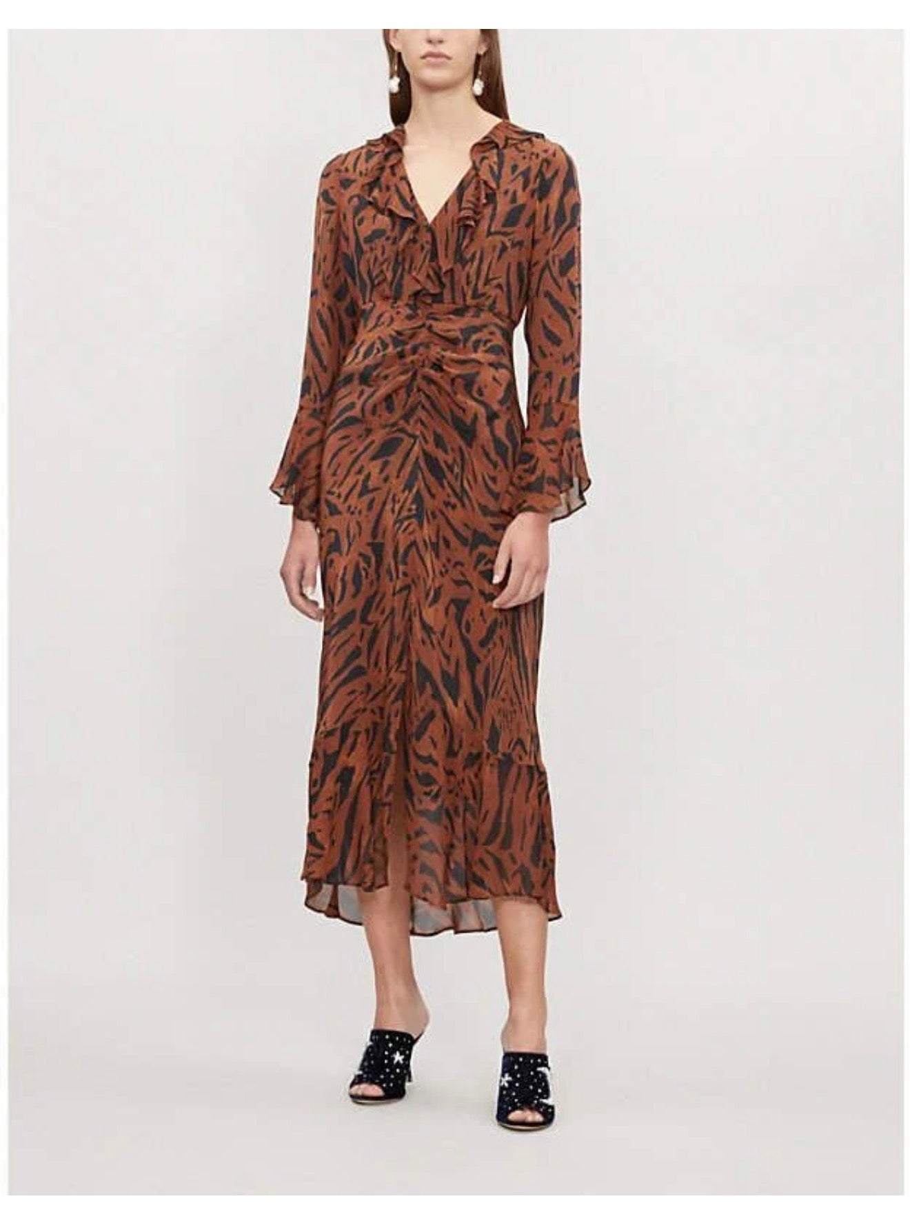 Rixo 'Colleen' Midi Dress ~ small