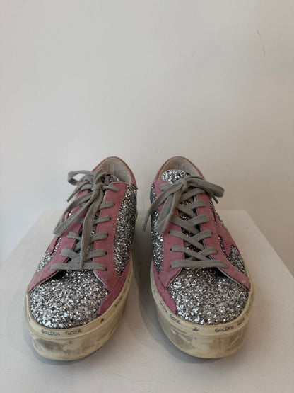 Golden Goose 'Hi Star' Sneakers ~ size 39