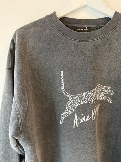 Anine Bing 'Spencer' Sweatshirt ~ large